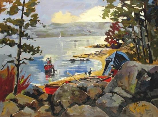 Un peu de silence - 36 by 48