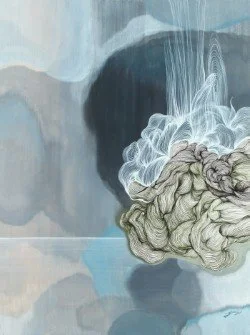 Pastel table - 40 by 30