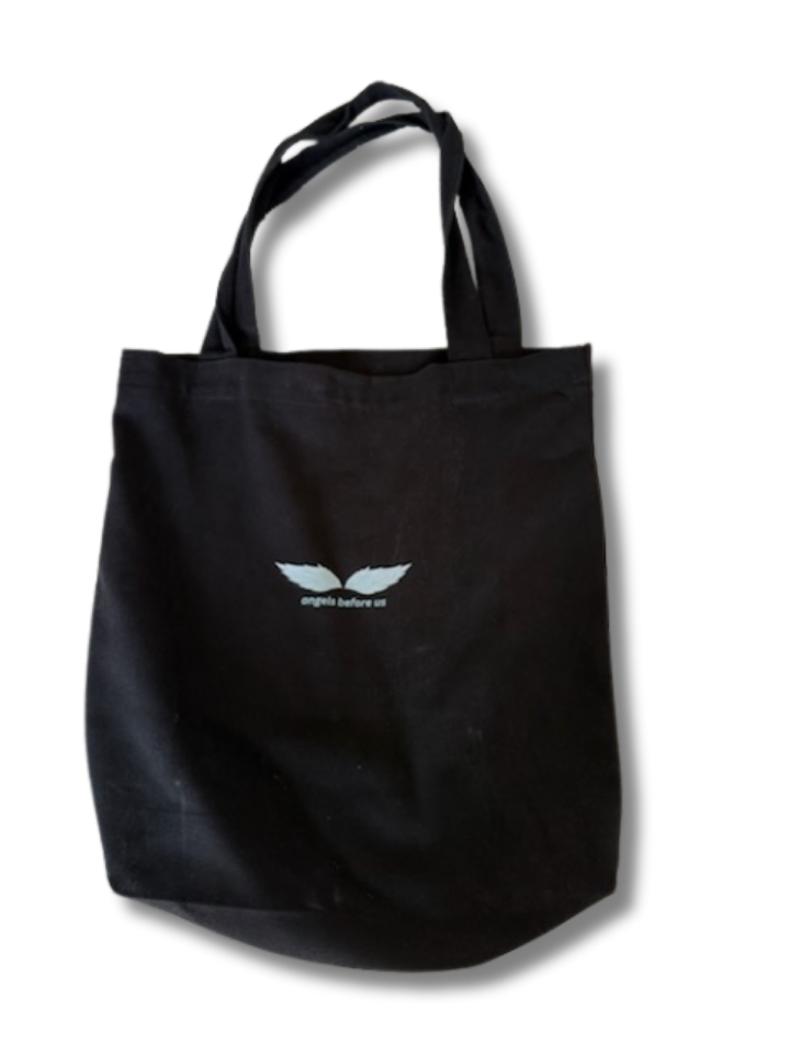 Angels Before Us Tote Bag