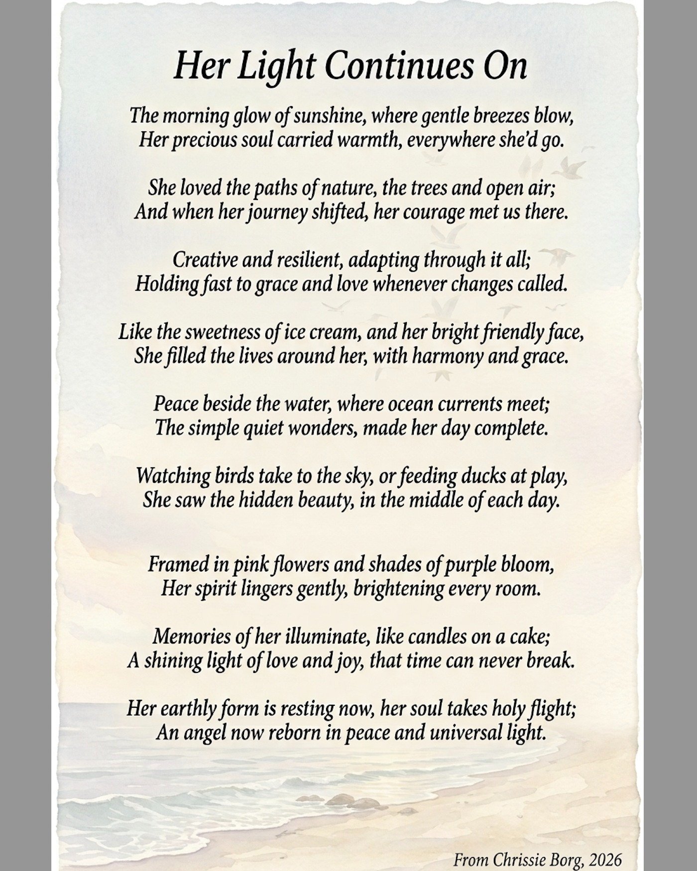 This post is in memory of my dear adolescent participant who passed away recently. They (inc. her family) consented to posting her beautiful creative expression from one of our many 'Creative &amp; Expressive Counselling' sessions (prior to her passi