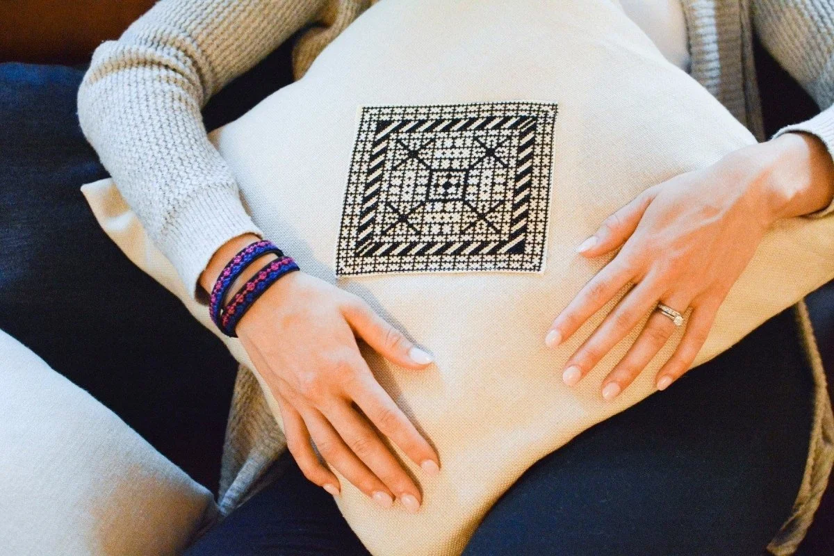 Diamond Pillow Cover