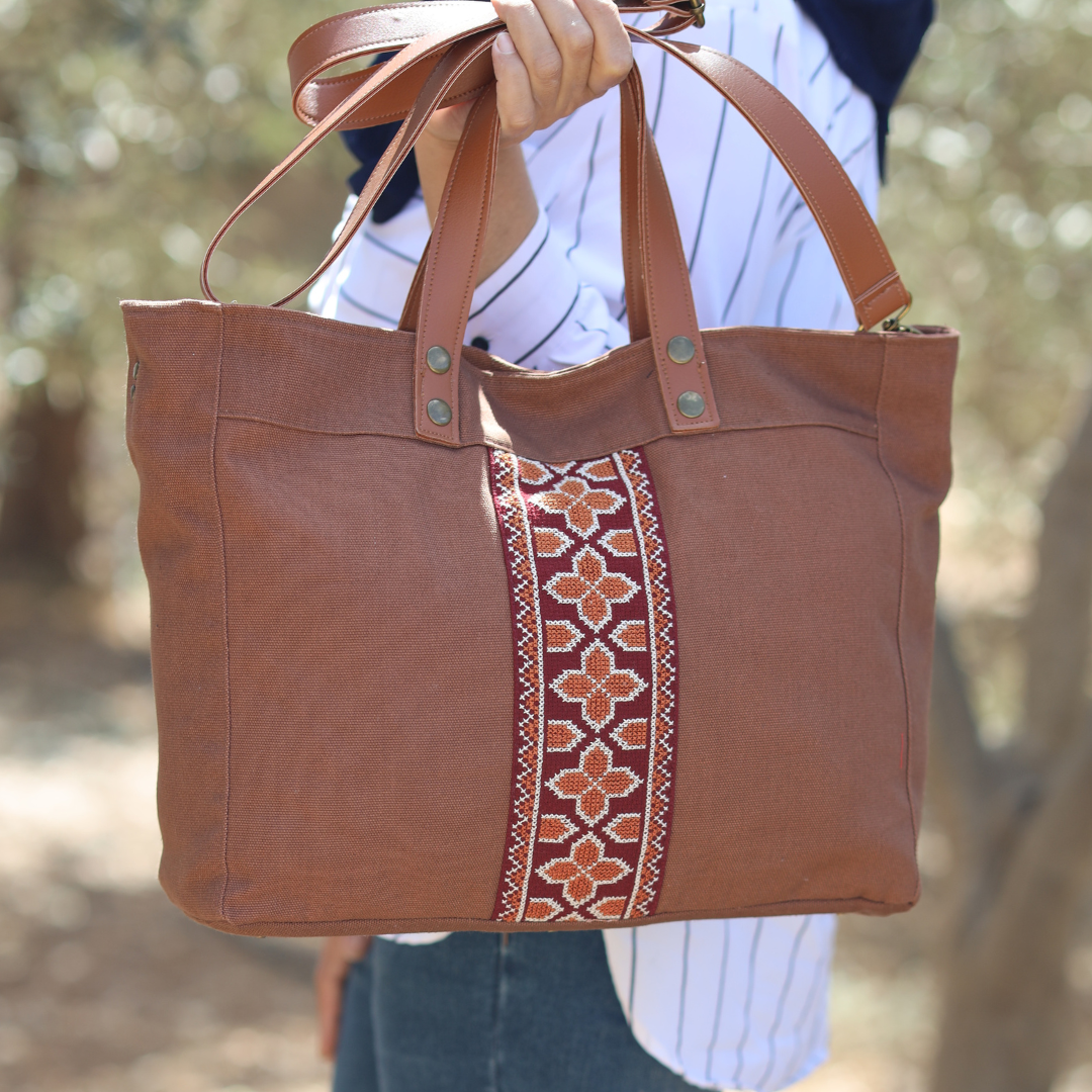 Walid Unisex Bag I Brown