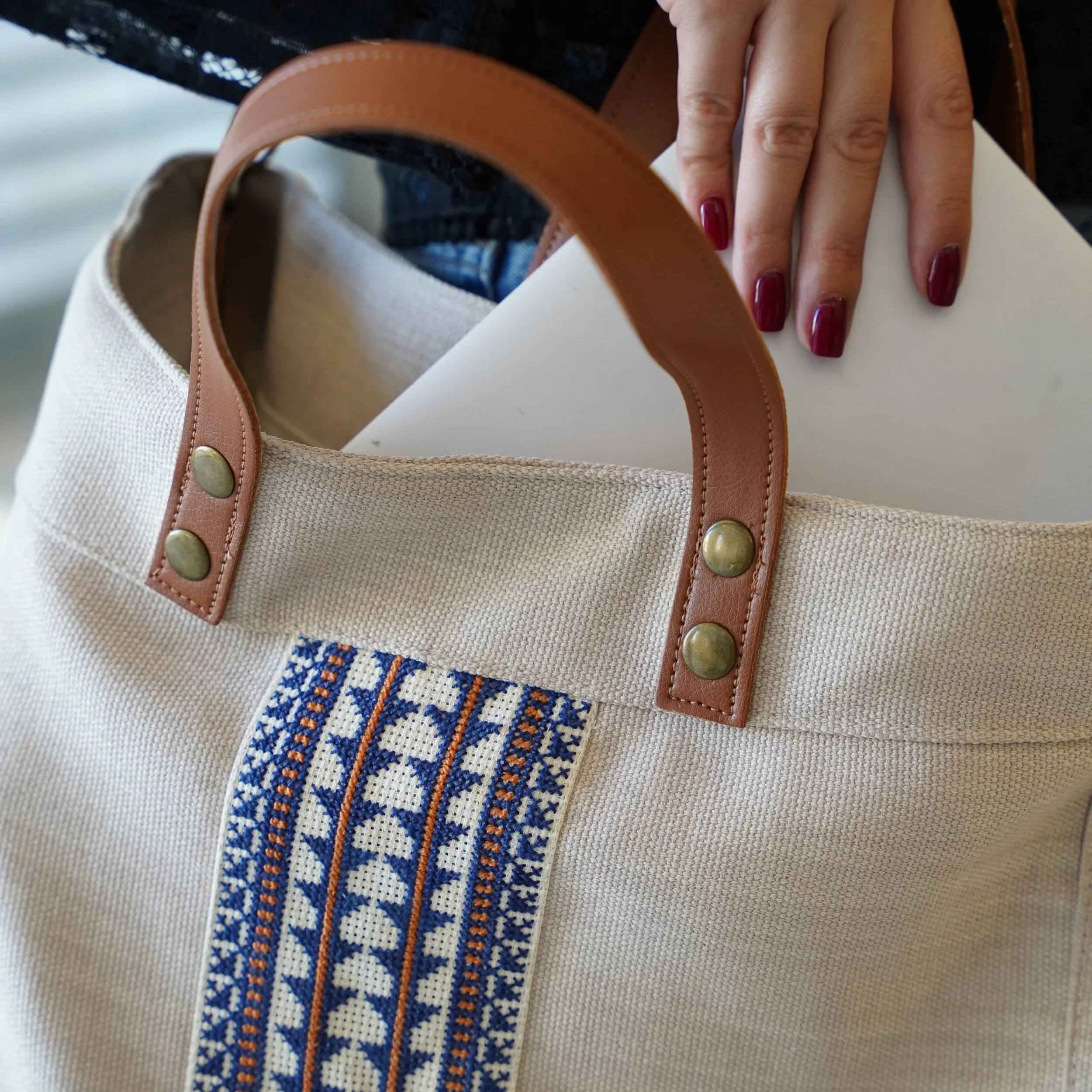 Walid Unisex Bag I Beige