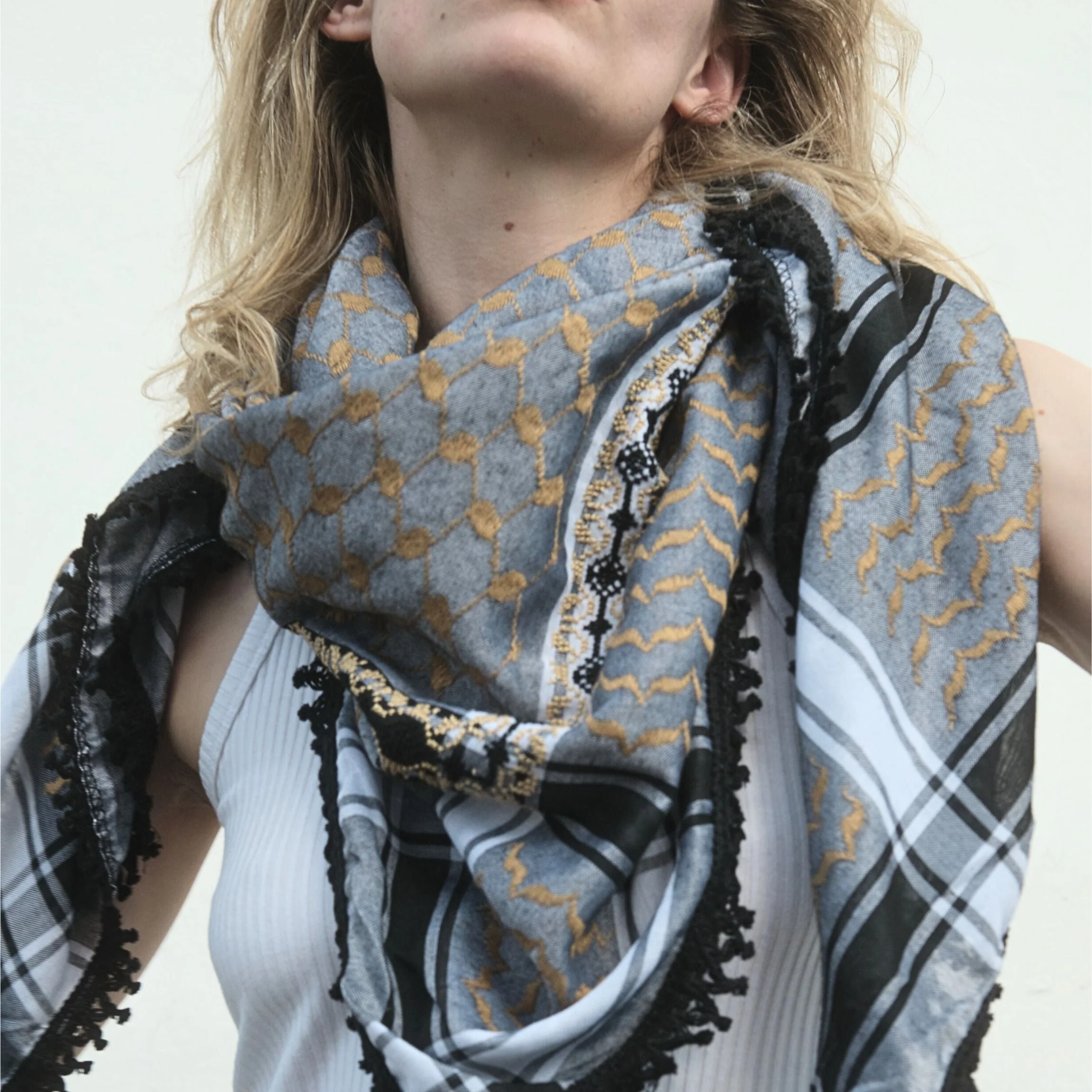 4 Shades on Gray (Gold)