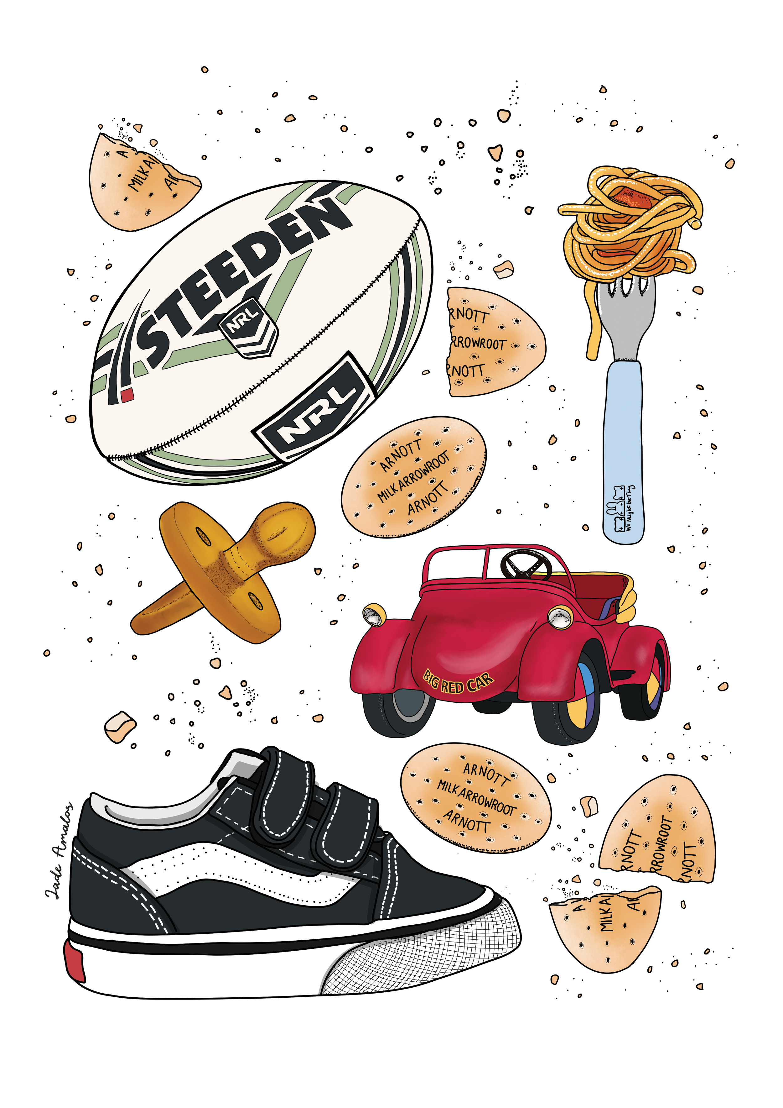 Custom Favourite Things Print