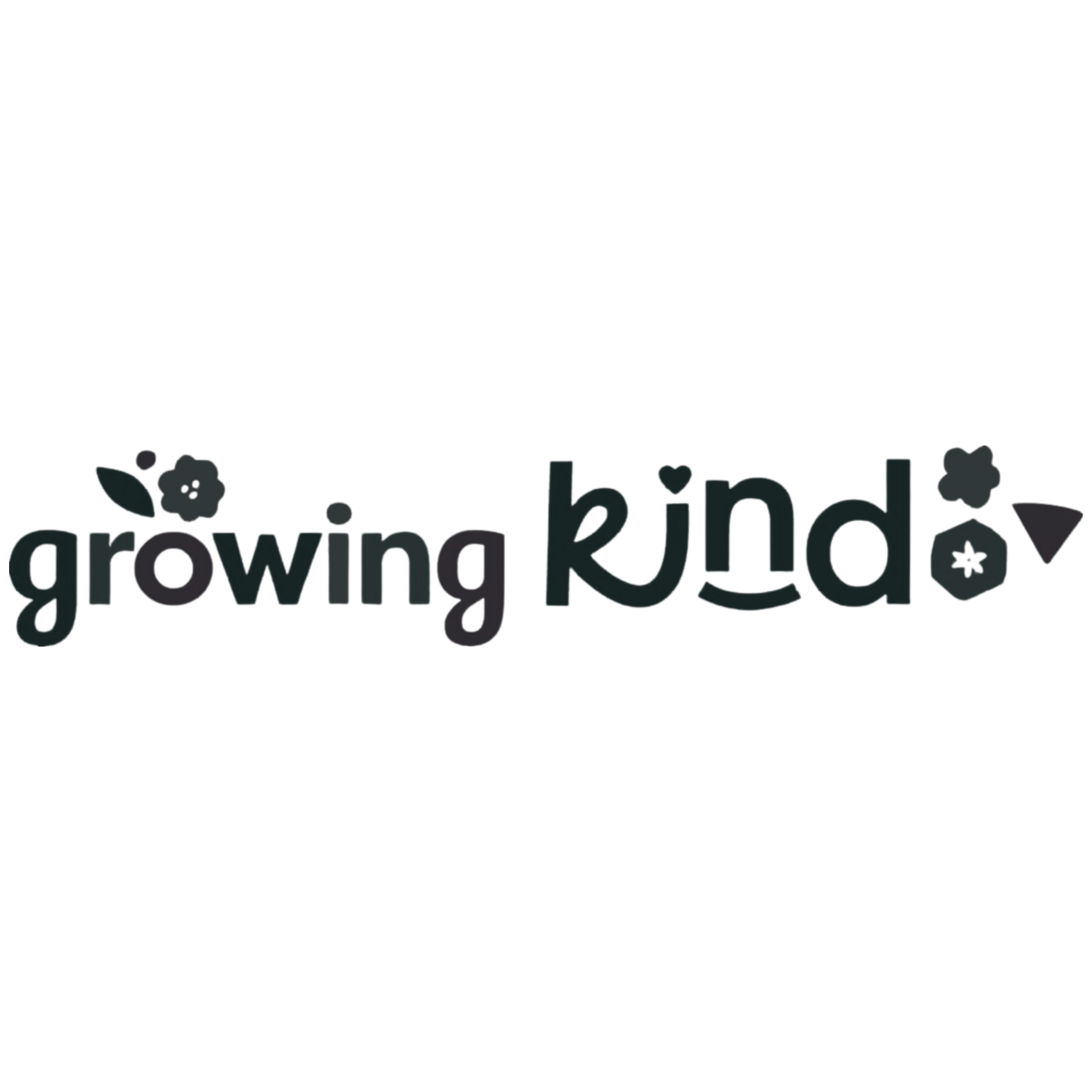Black background with faint silhouettes of small flowers and leaves at the bottom. Overlaid is the text 'thank you for watching' written in a playful, rounded font, with some floral decorations around the words.