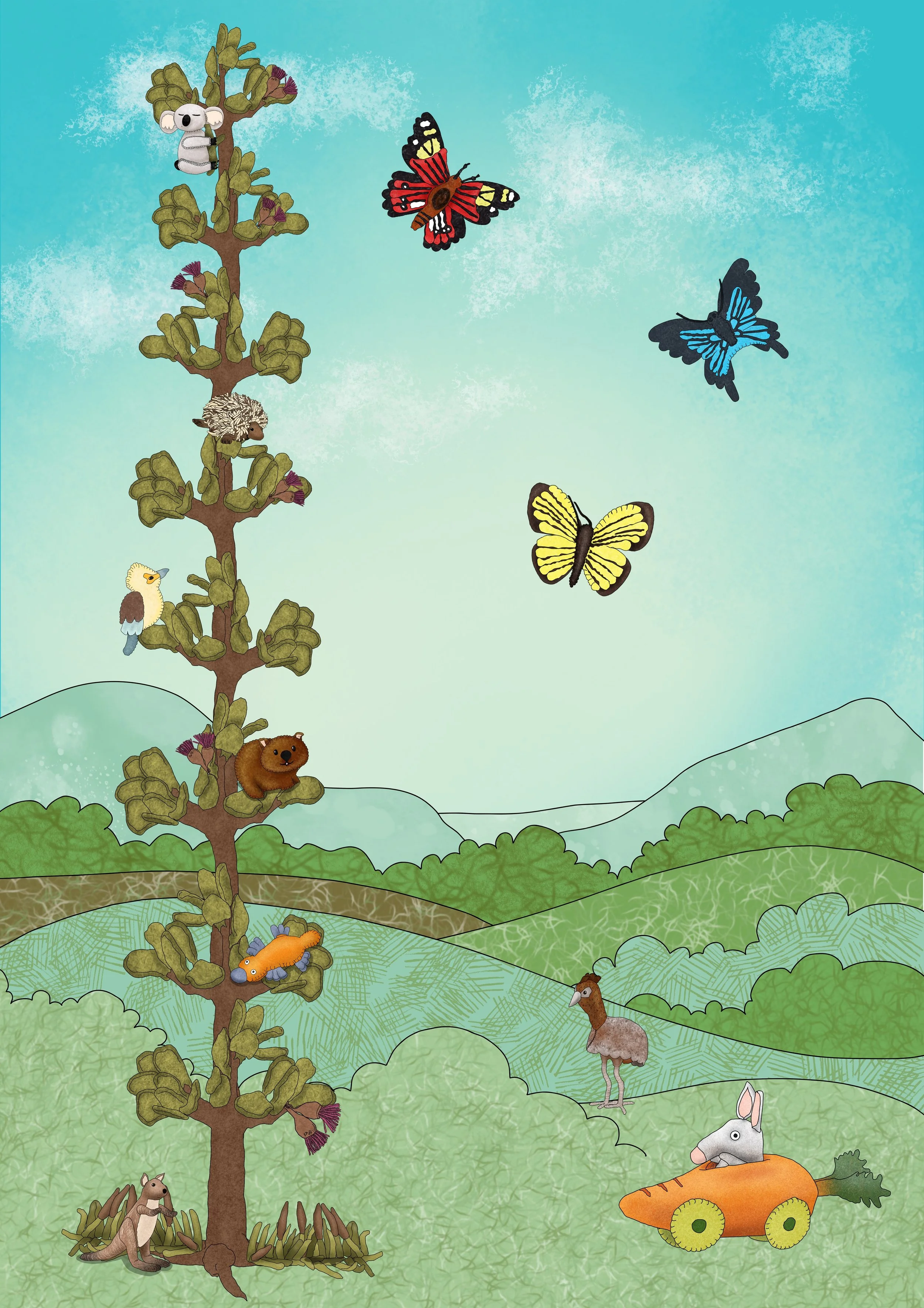 taras treasures story book illustration