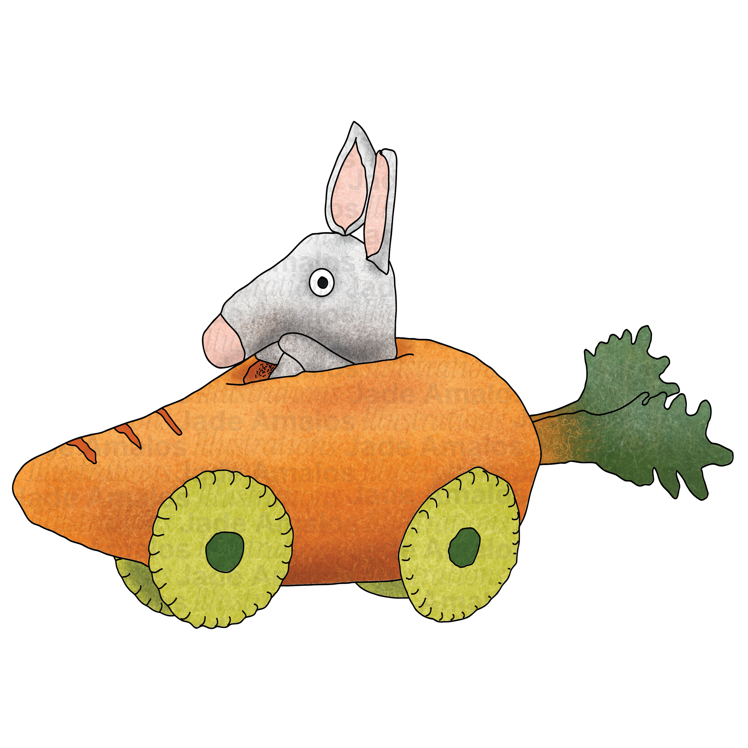 Bunny car transparent water marked.png
