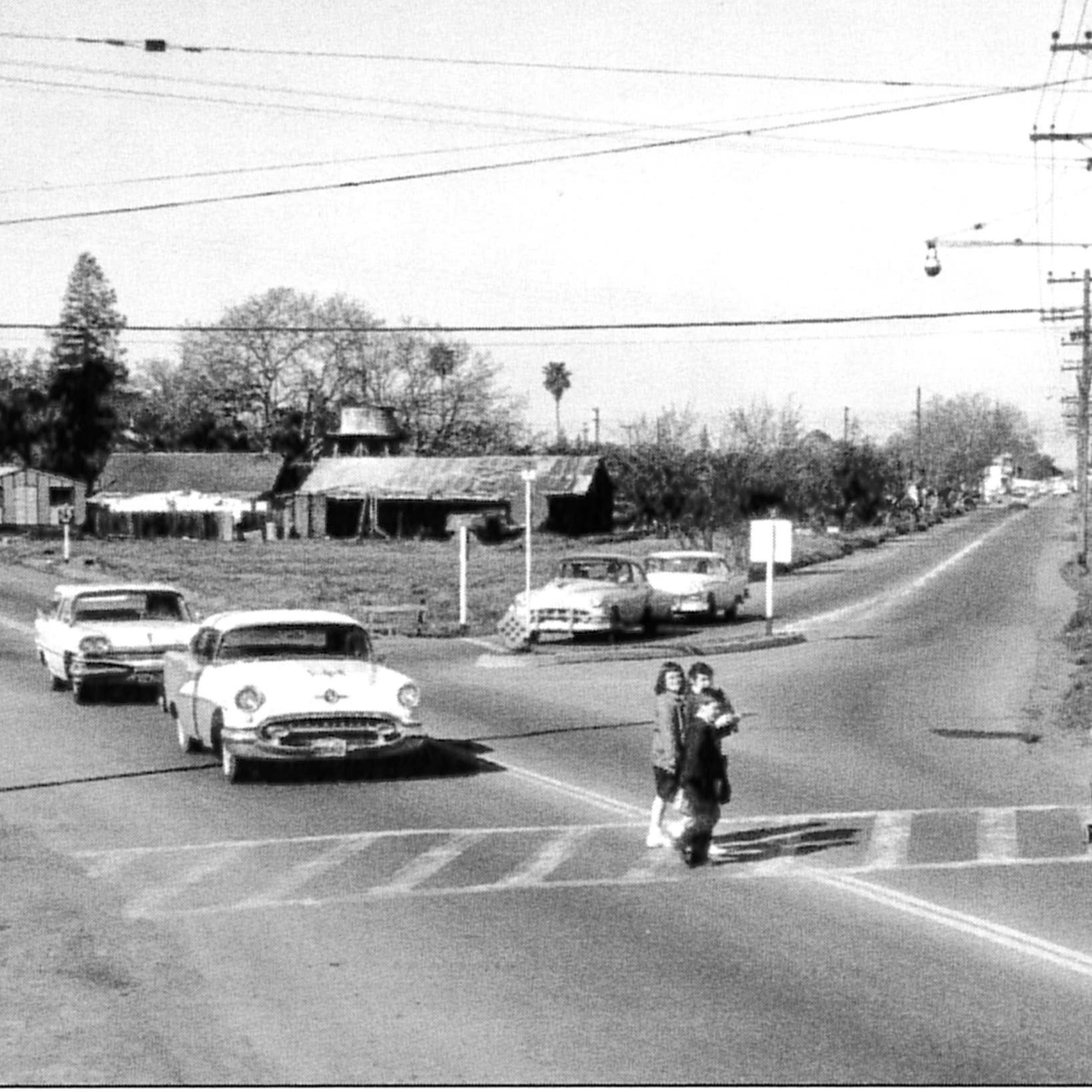  A snapshot of the intersection of Miramonte Ave. and Castro Street in 1961. 