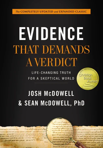 A book cover of Evidence that Demands a Verdict by Josh McDowell and Sean McDowell