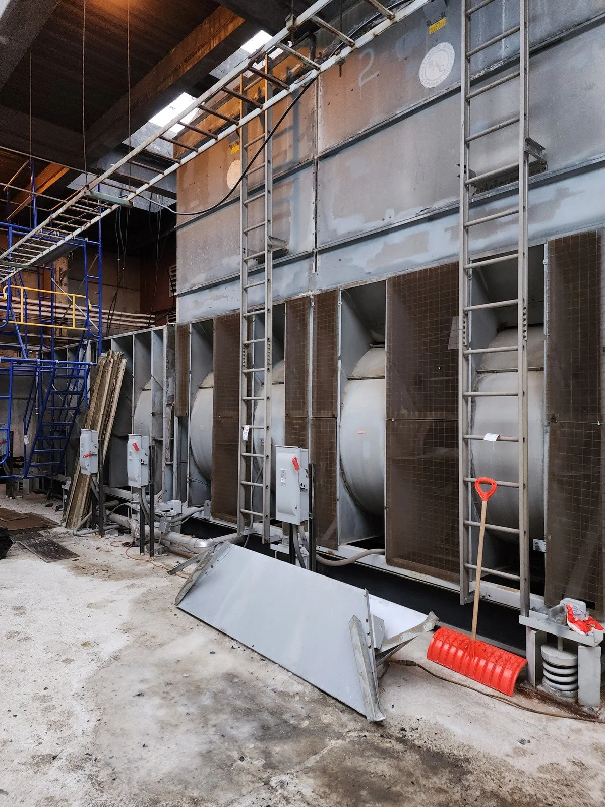 Giant industrial boiler - commercial job