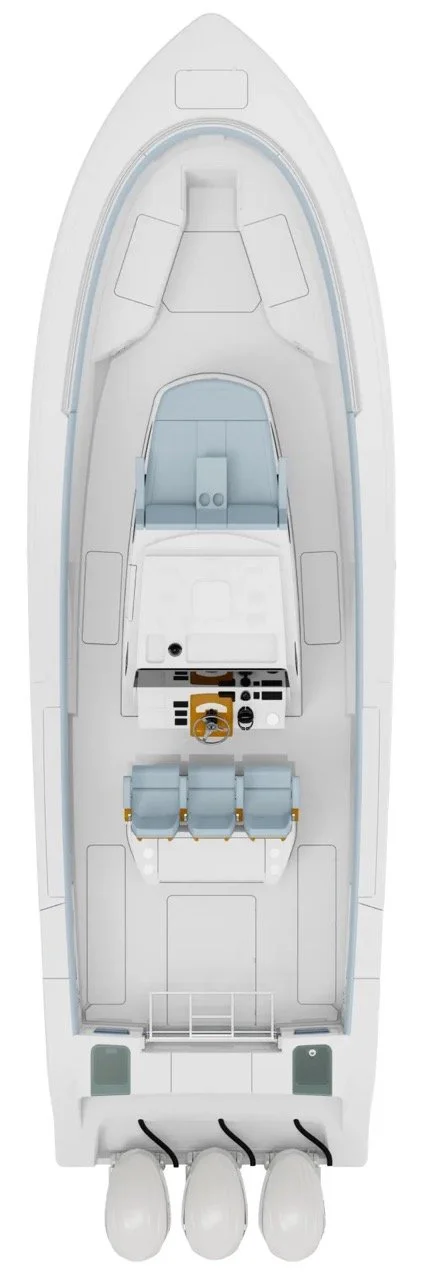 Open 352 top-down deck diagram