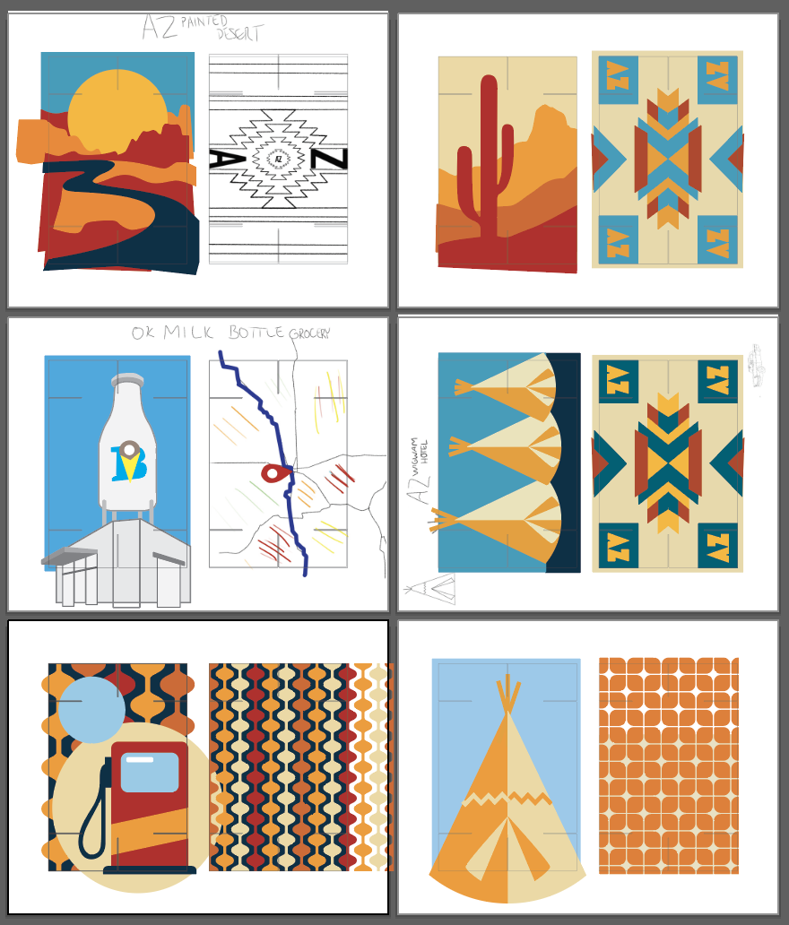 Preliminary Sketching & Pattern Exploration 