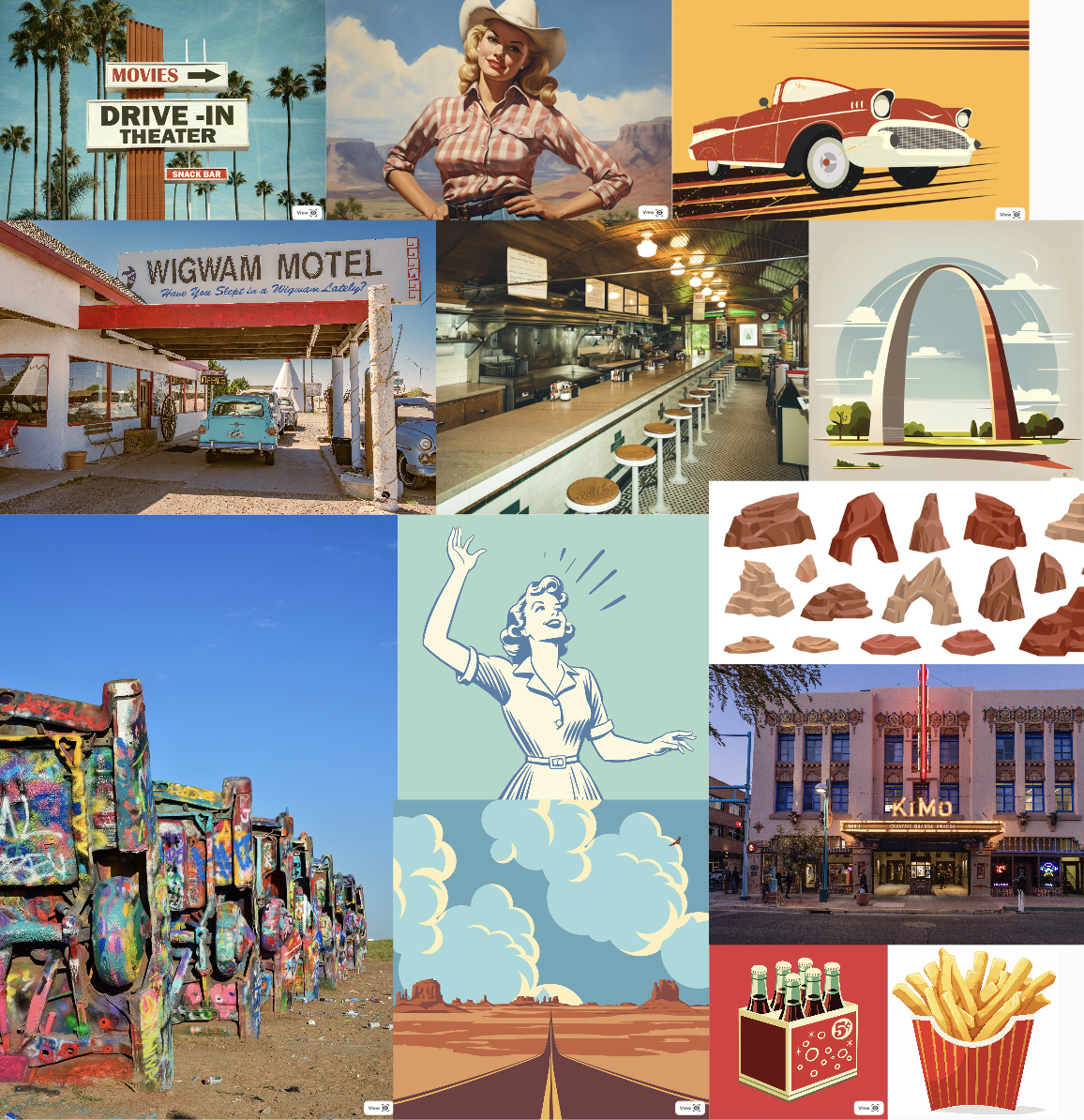 Visual Inspiration - Route 66