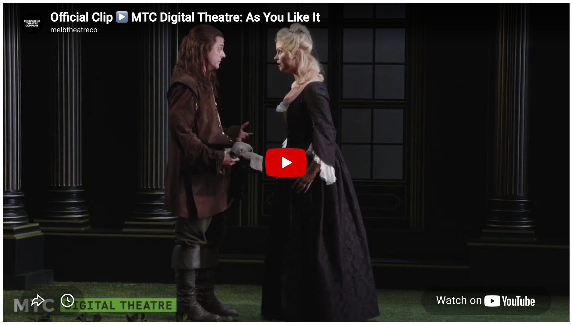 MTC Digital Theatre | As You Like It
