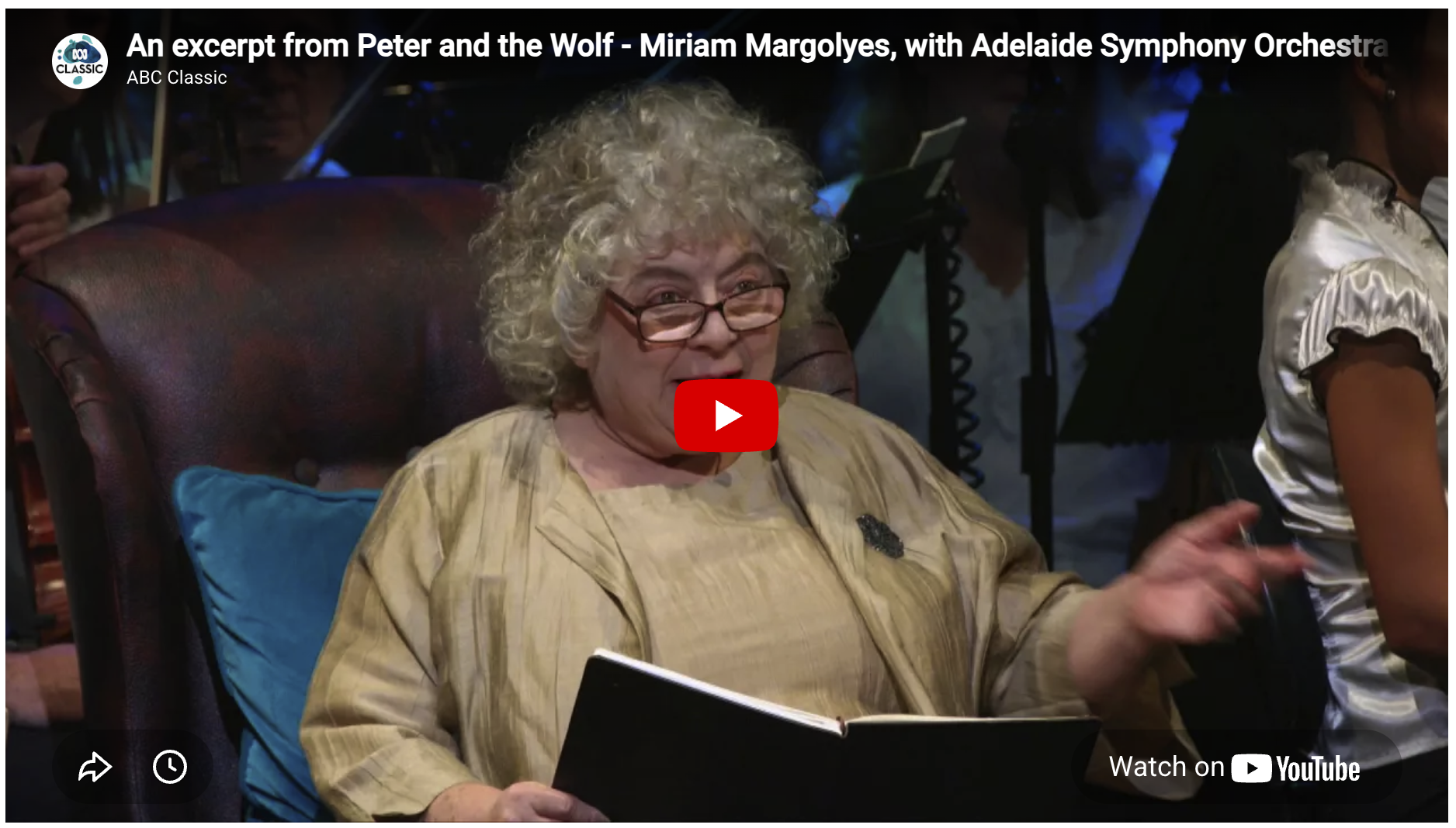 Miriam Margolyes and The Adelaide Symphony Orchestra | Peter and the Wolf