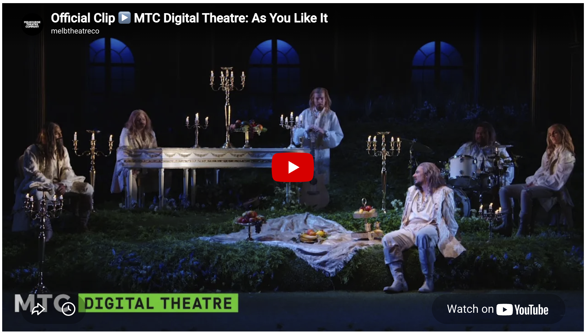 MTC Digital Theatre | As You Like It
