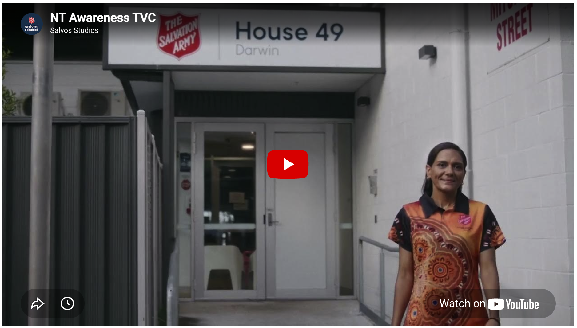 The Salvation Army | NT Awareness TVC
