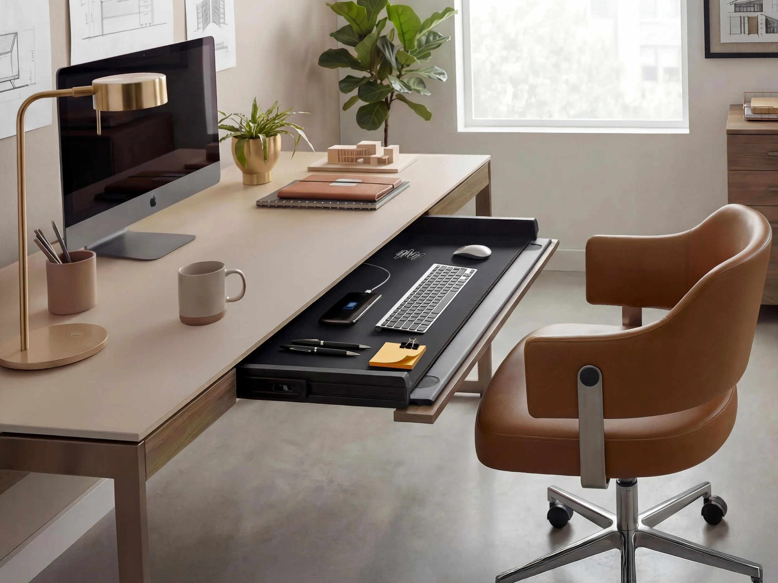 BDI Sequel Studio Desk 
