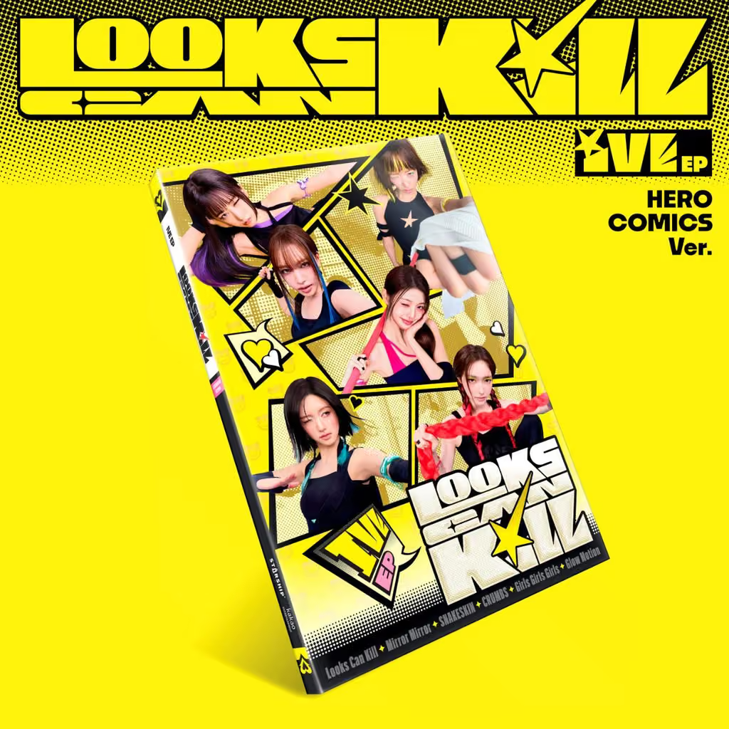 IVE EP [Looks Can Kill] HERO COMICS ver.