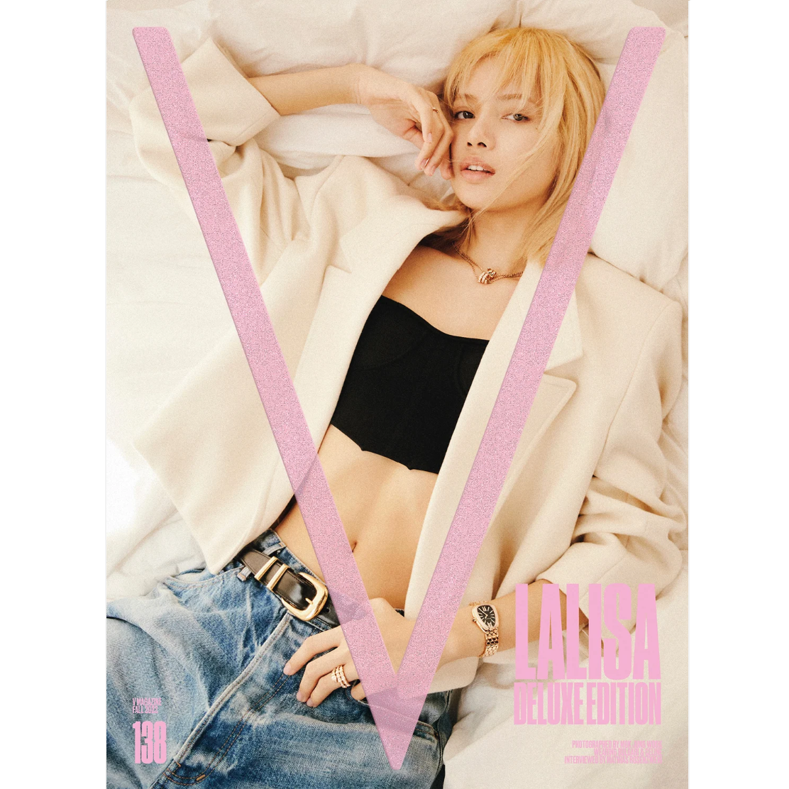 V Magazine "THE SOUND OF V" LALISA Deluxe Edition EN