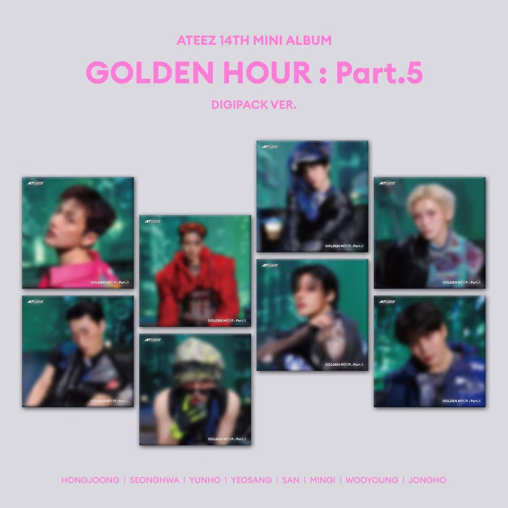 ATEEZ [GOLDEN HOUR : Part.5] (DIGIPACK VER.)