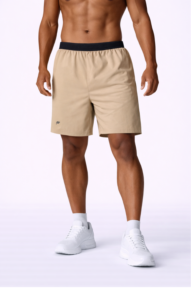 Fabletic's Fundamental Lined Short 18cm (Beige)