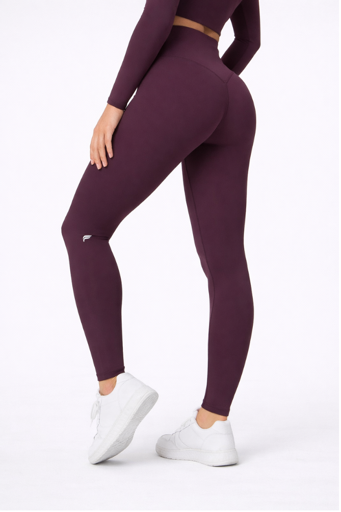 Fabletic's The No-Seam PureLuxe TLC Legging (OxBlood)