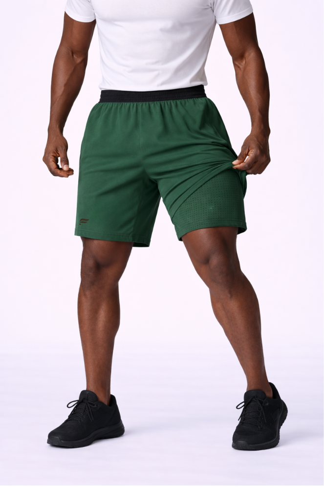 Fabletic's Fundamental Lined Short 18cm (Forrest Green)