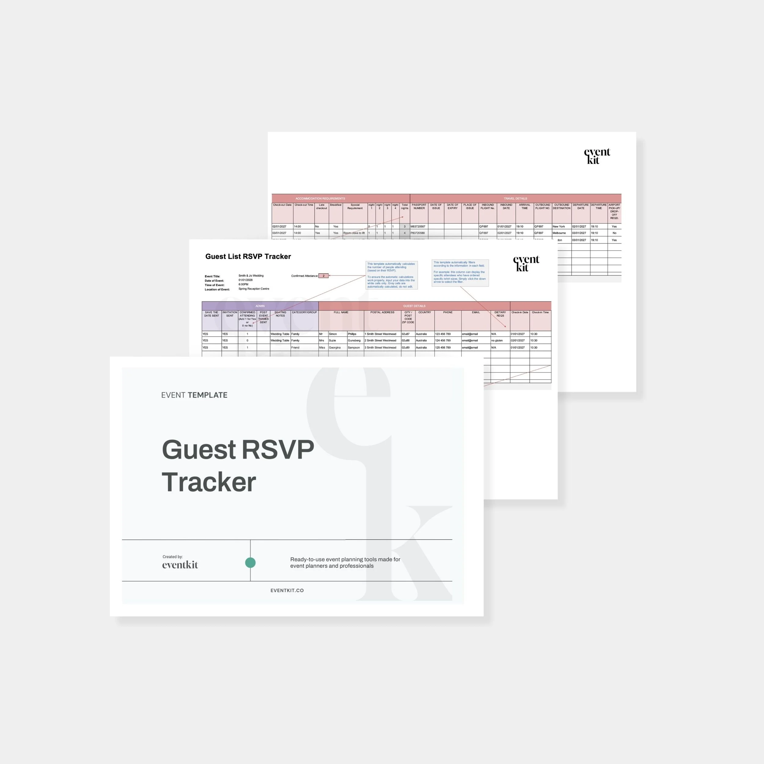 Guest Management Templates