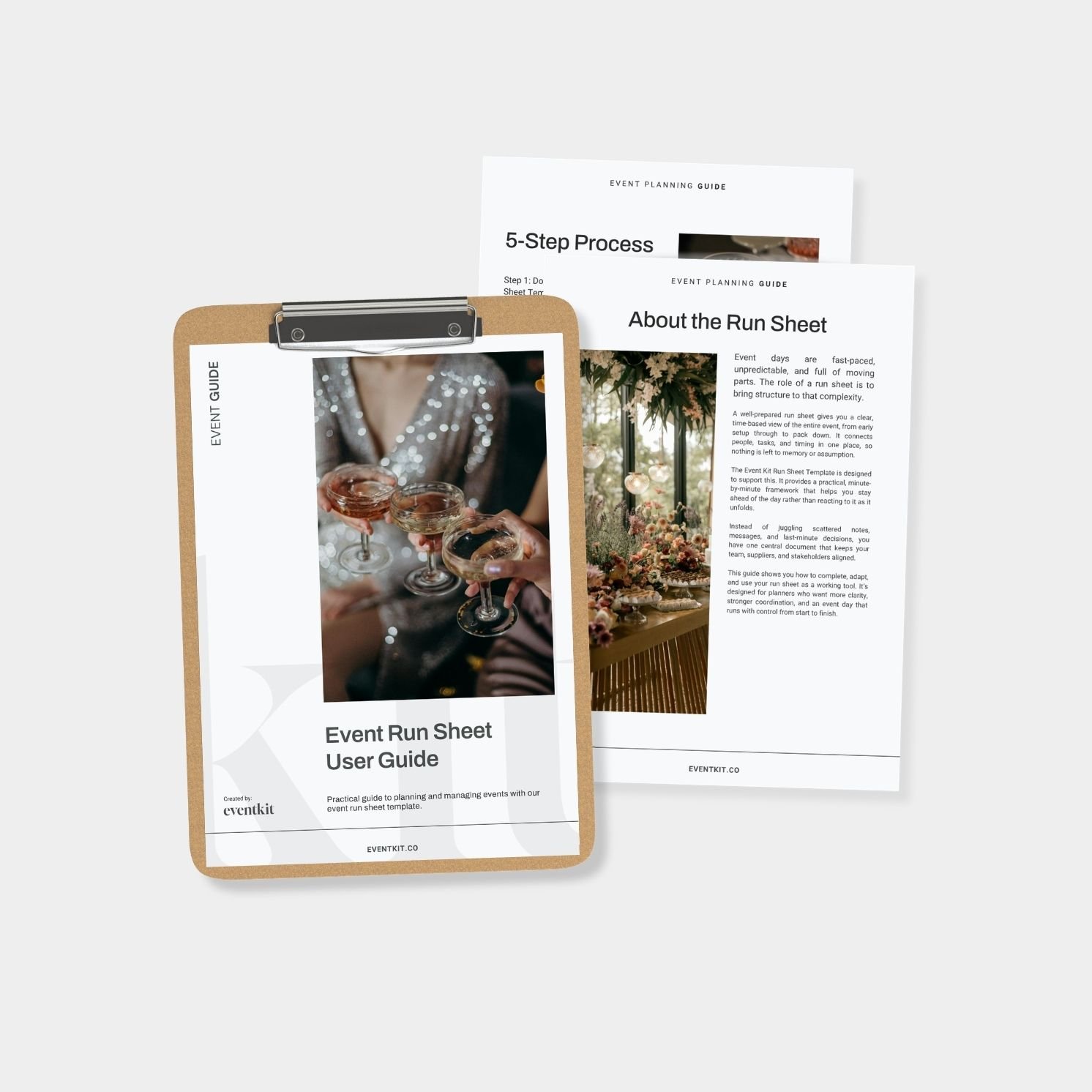 Event Run Sheet User Guide