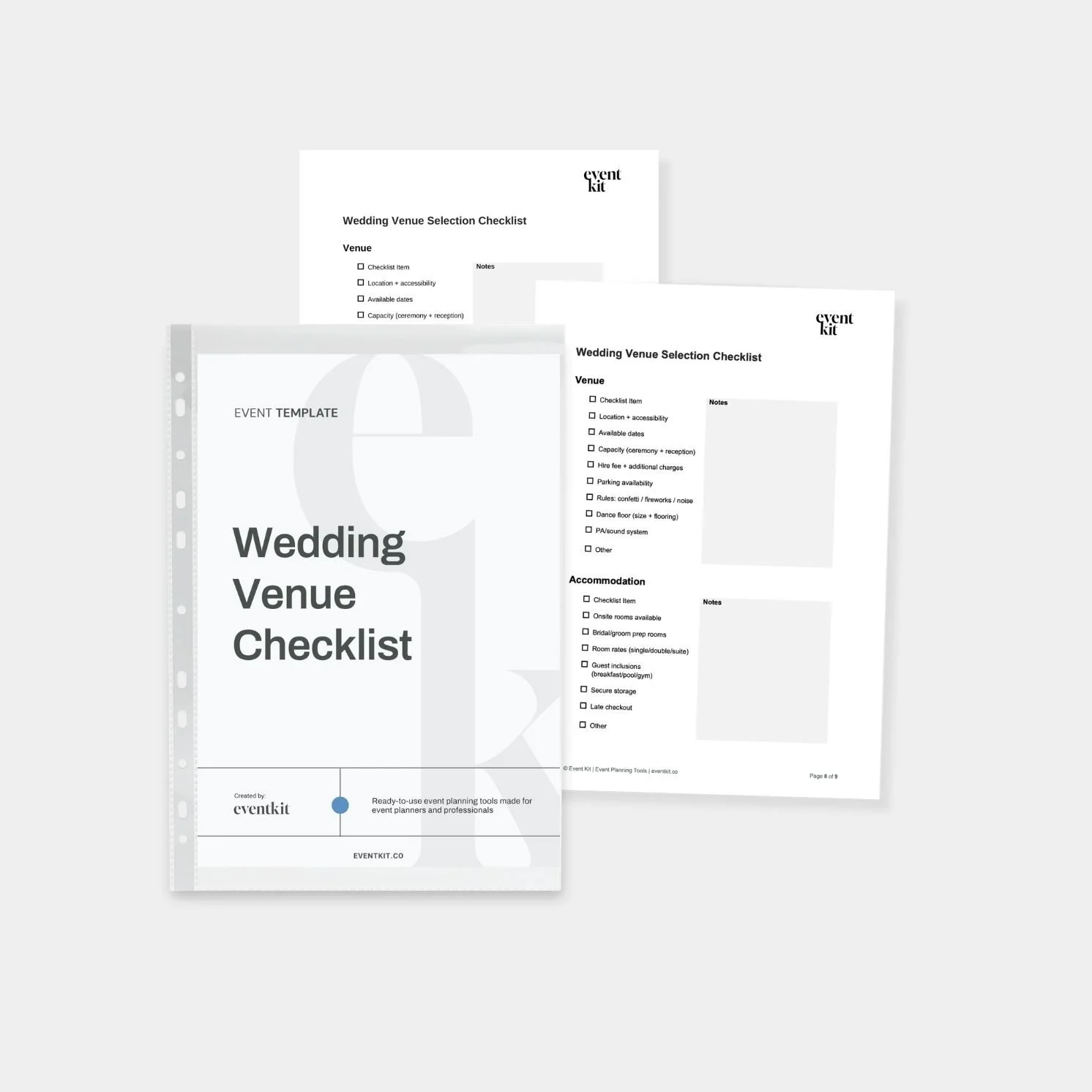 Wedding Venue Checklist Template