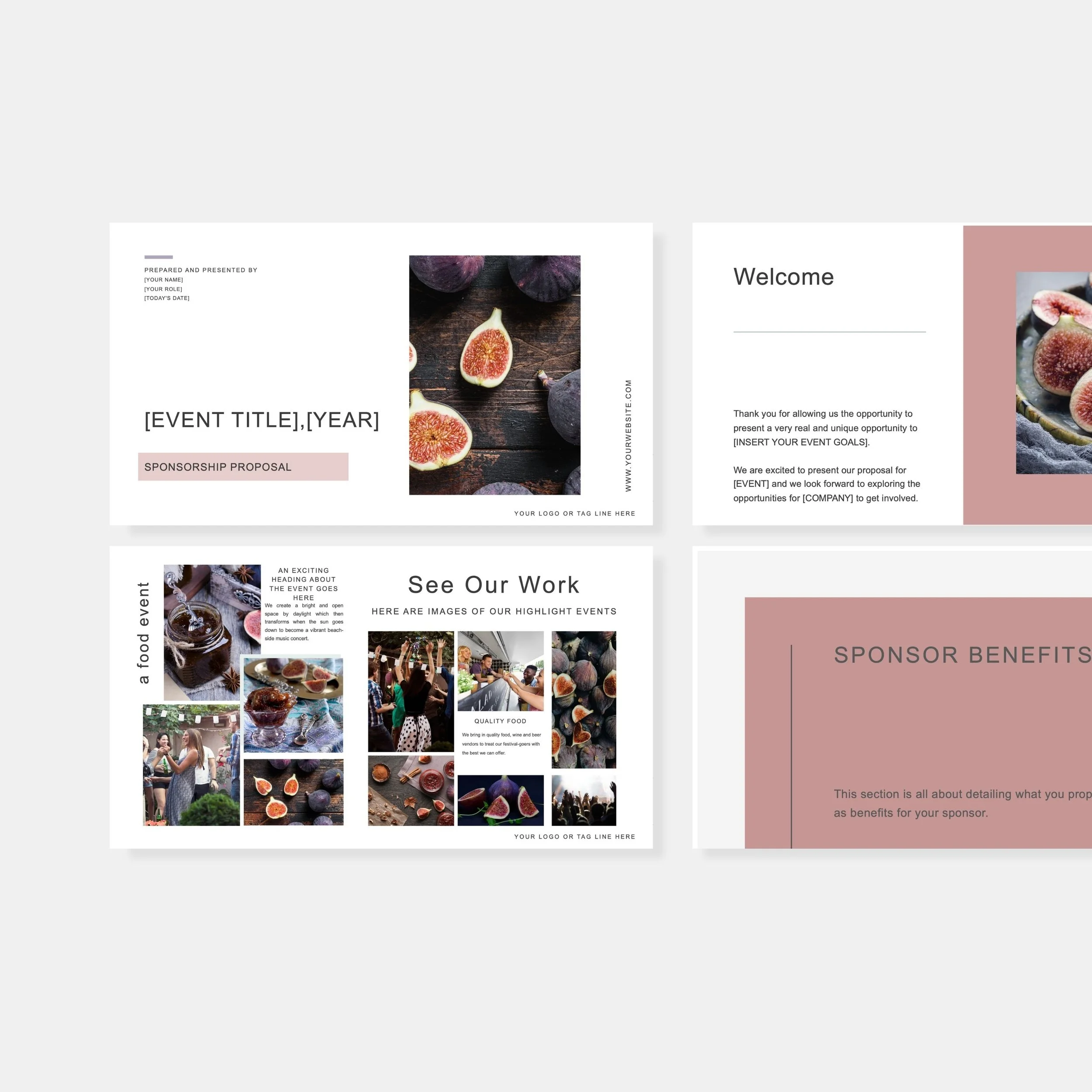 Event Sponsorship Proposal Deck Template