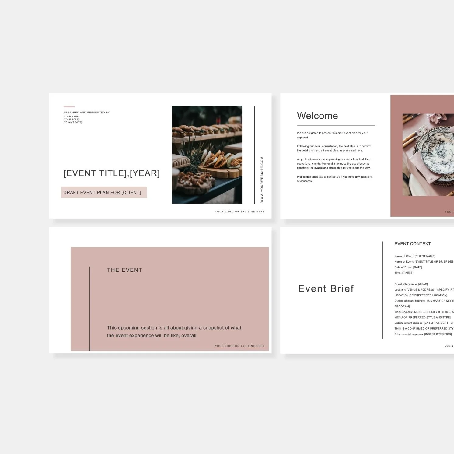 Creative Wedding Plan Pitch Presentation Deck Template