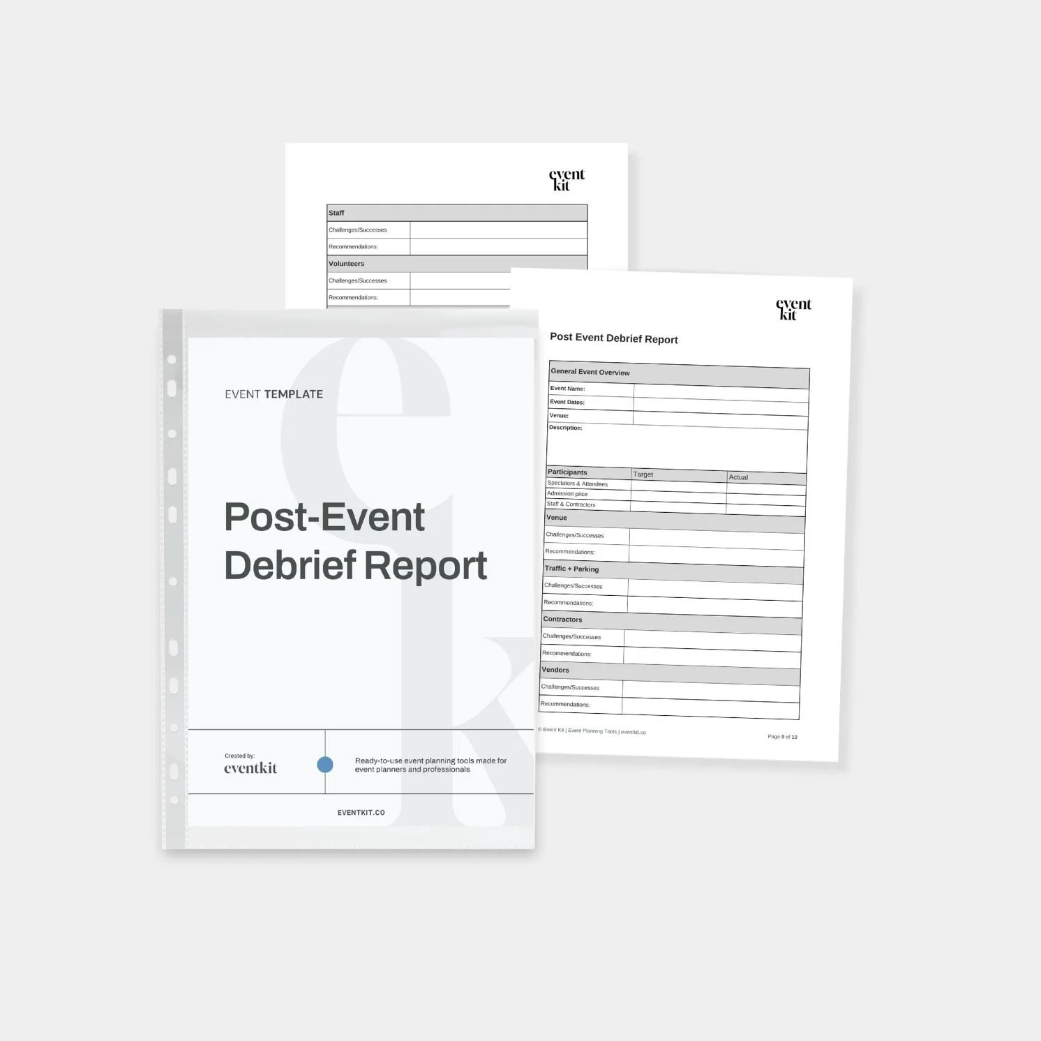 Post-Event Debrief Template