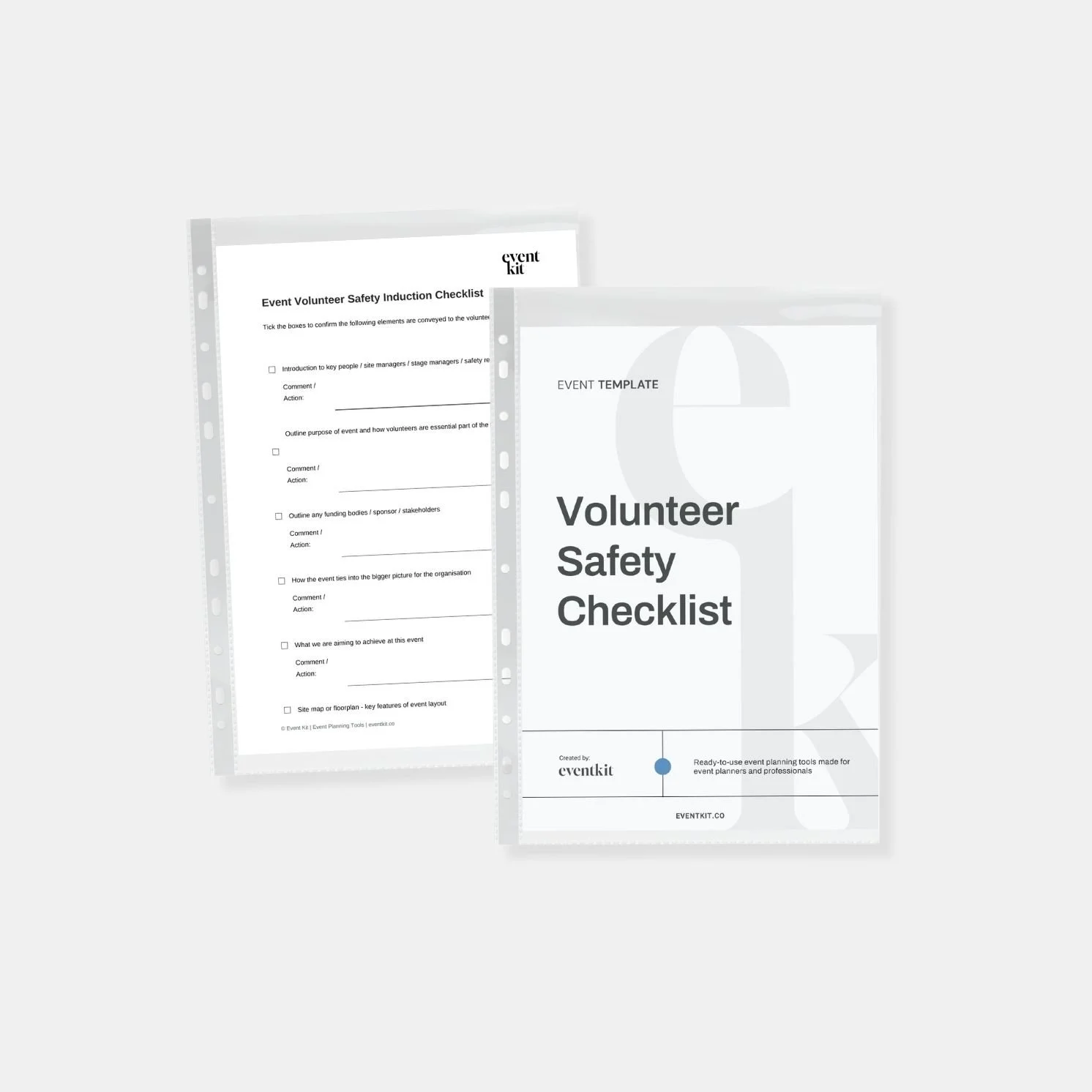 Event Volunteer Safety Checklist Template