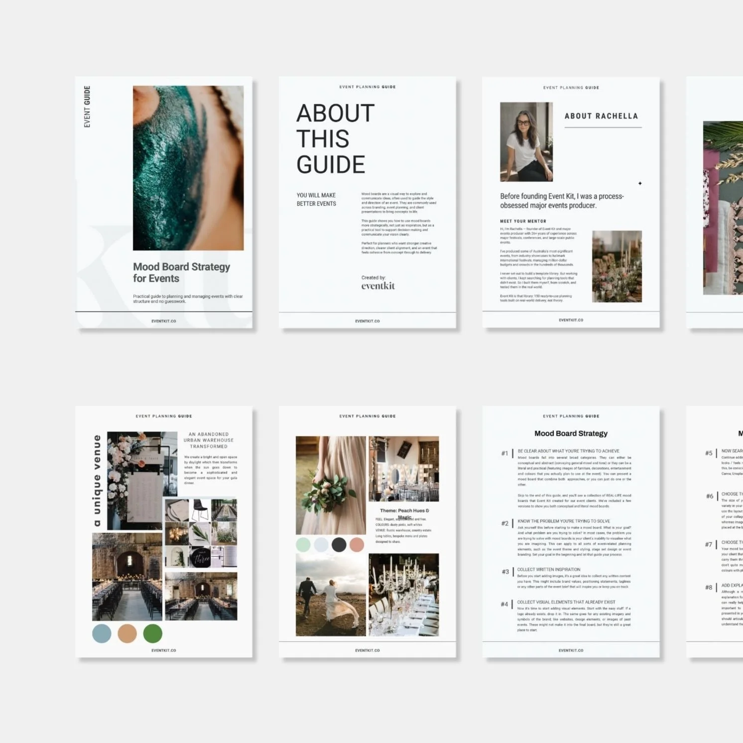 Mood Board for Events Guide