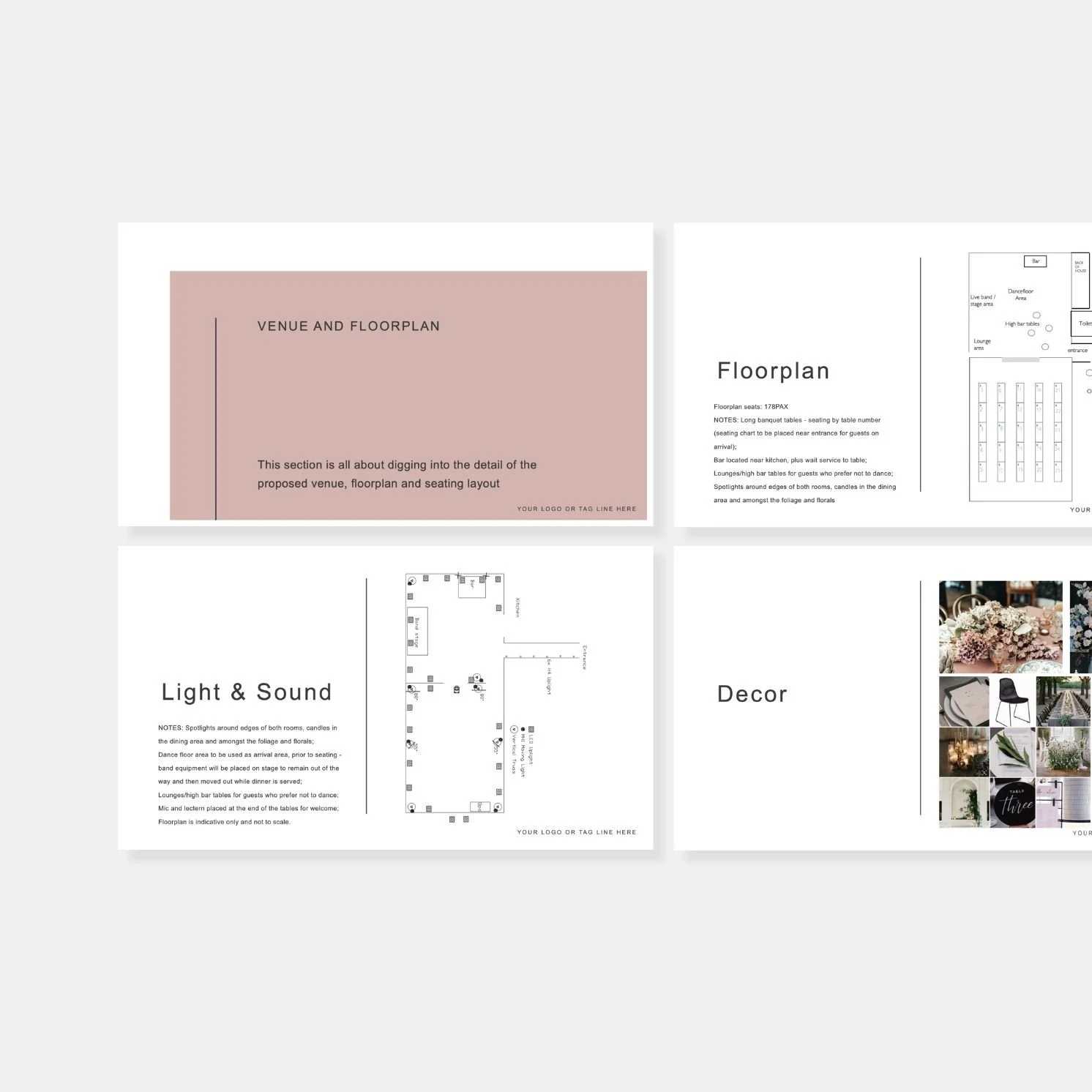 Creative Wedding Plan Pitch Presentation Deck Template