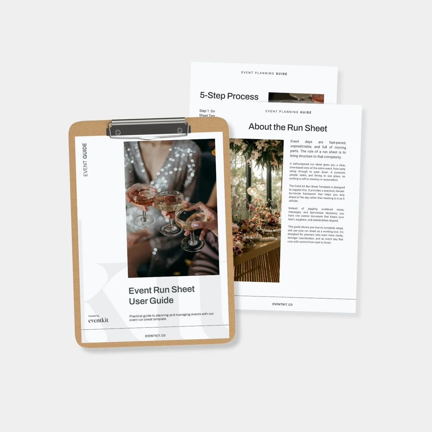 Event Run Sheet User Guide