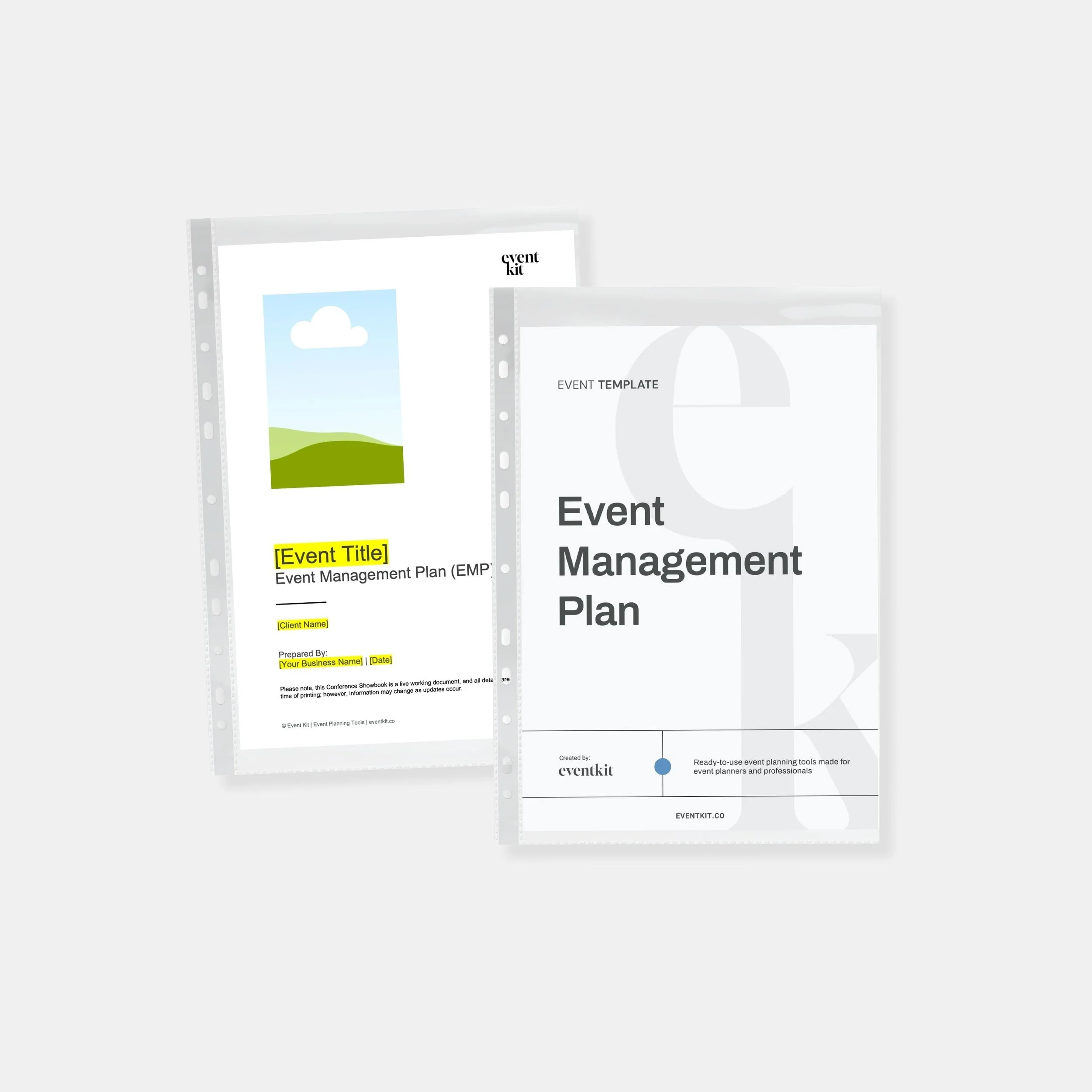 Event Management Plan Template