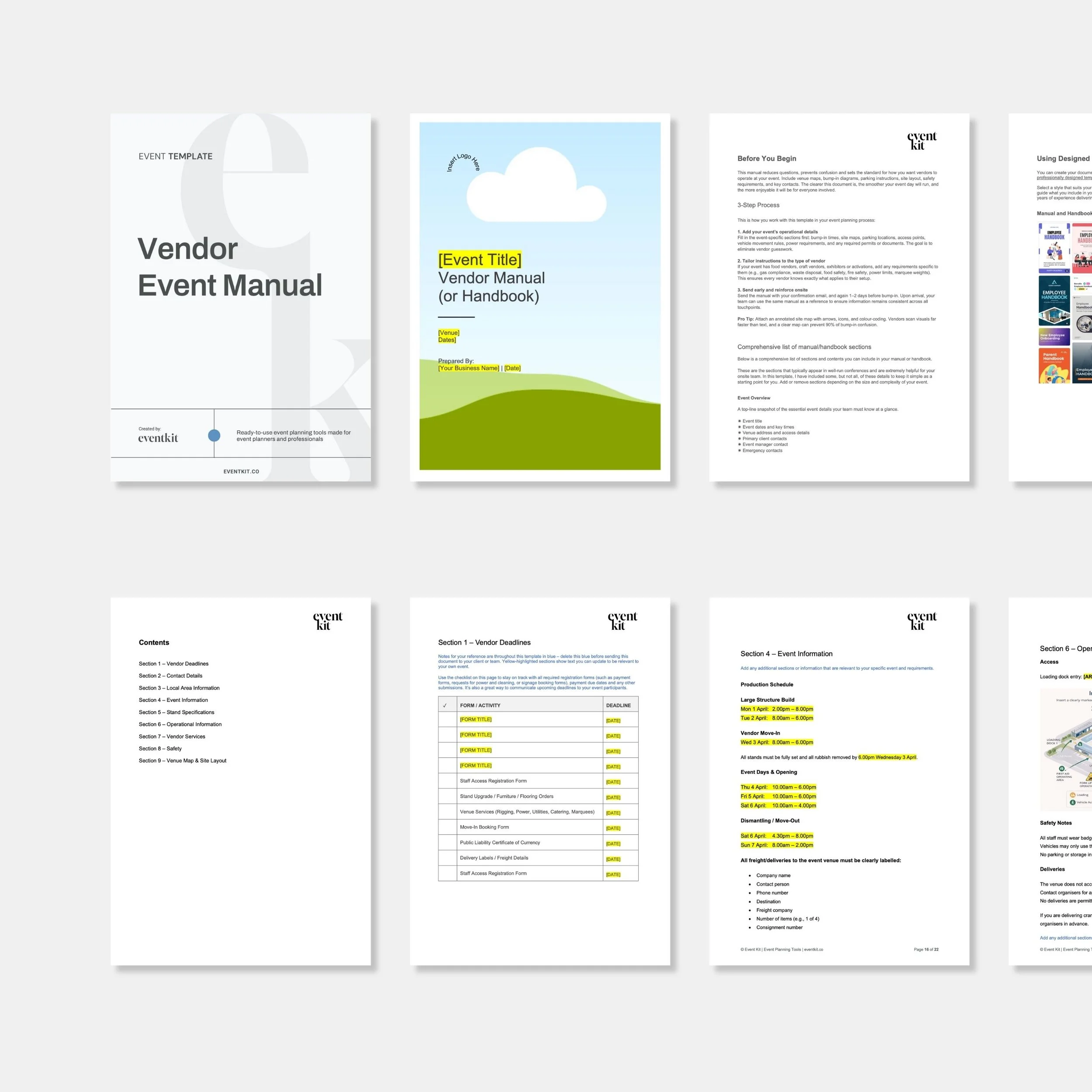 Manuals & Handbooks