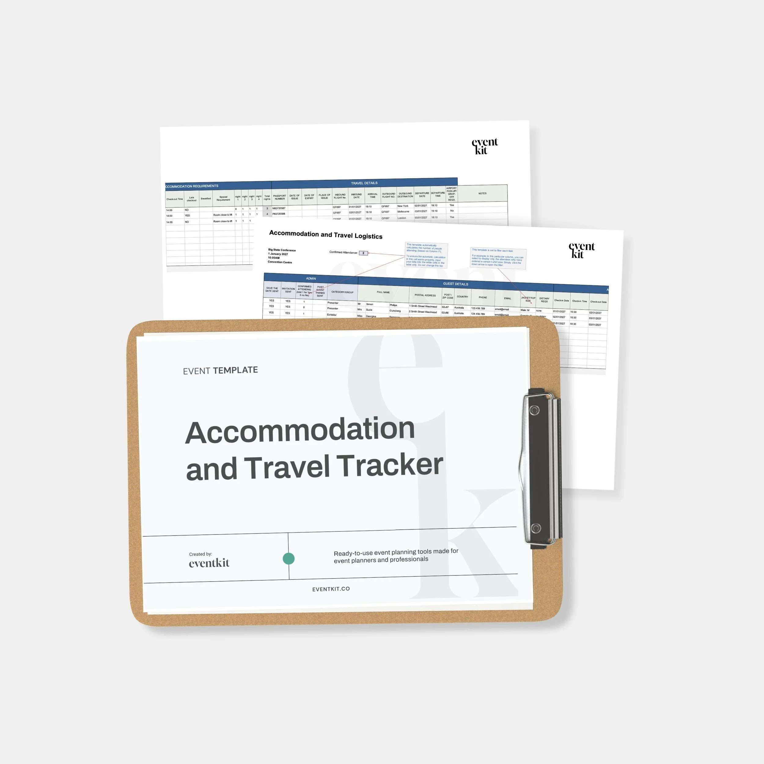 Event Accommodation and Travel Tracker