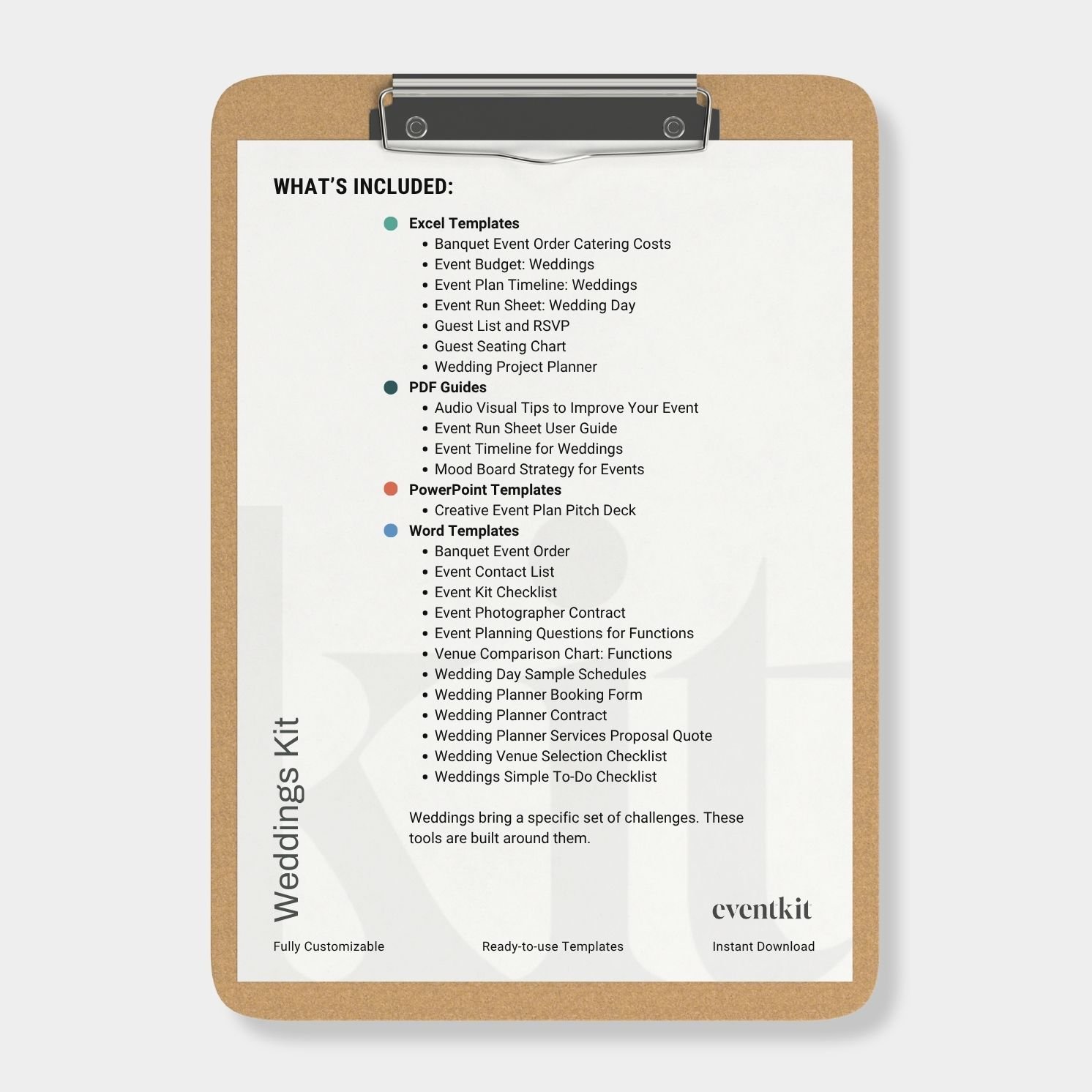 Wedding Planner Kit