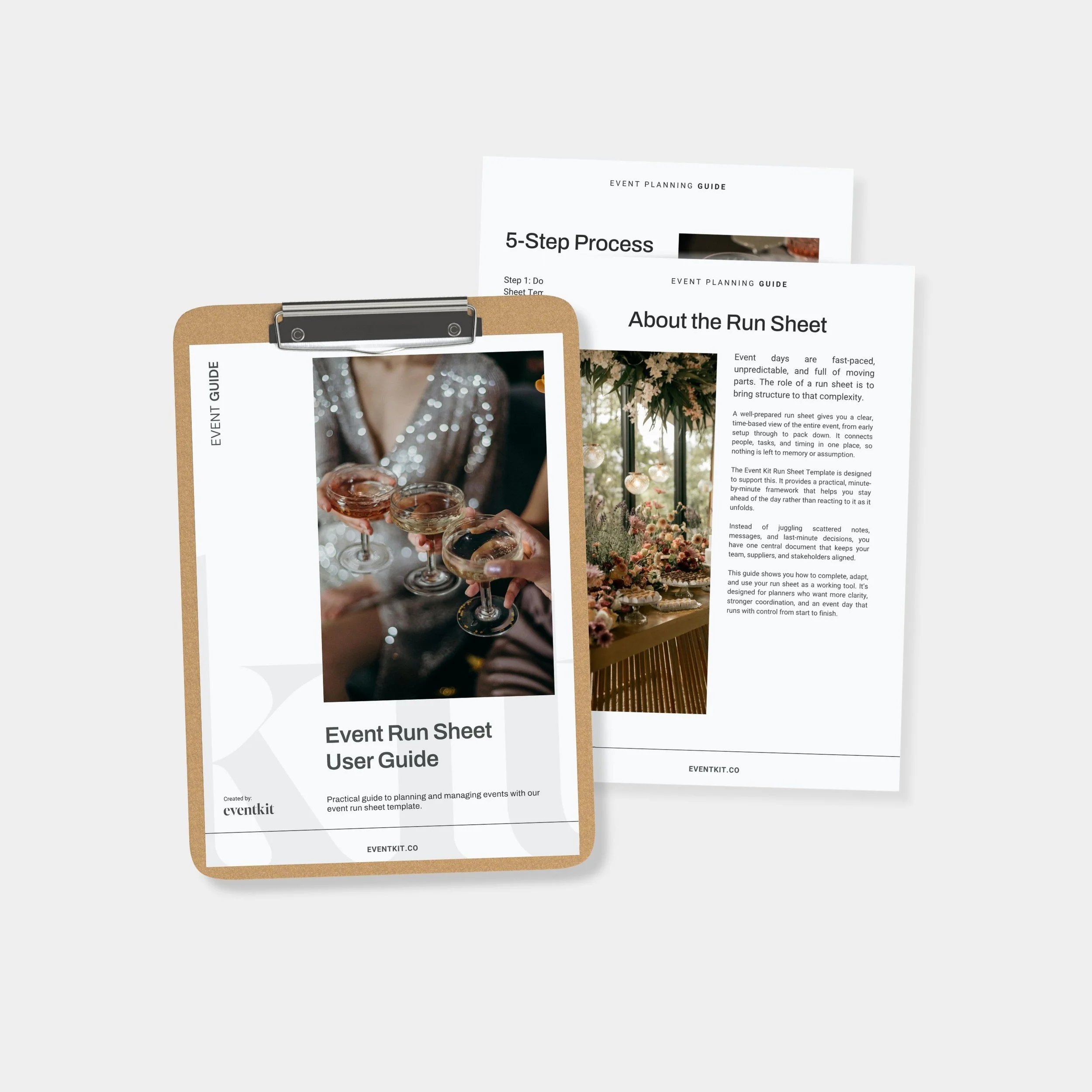Event Run Sheet User Guide