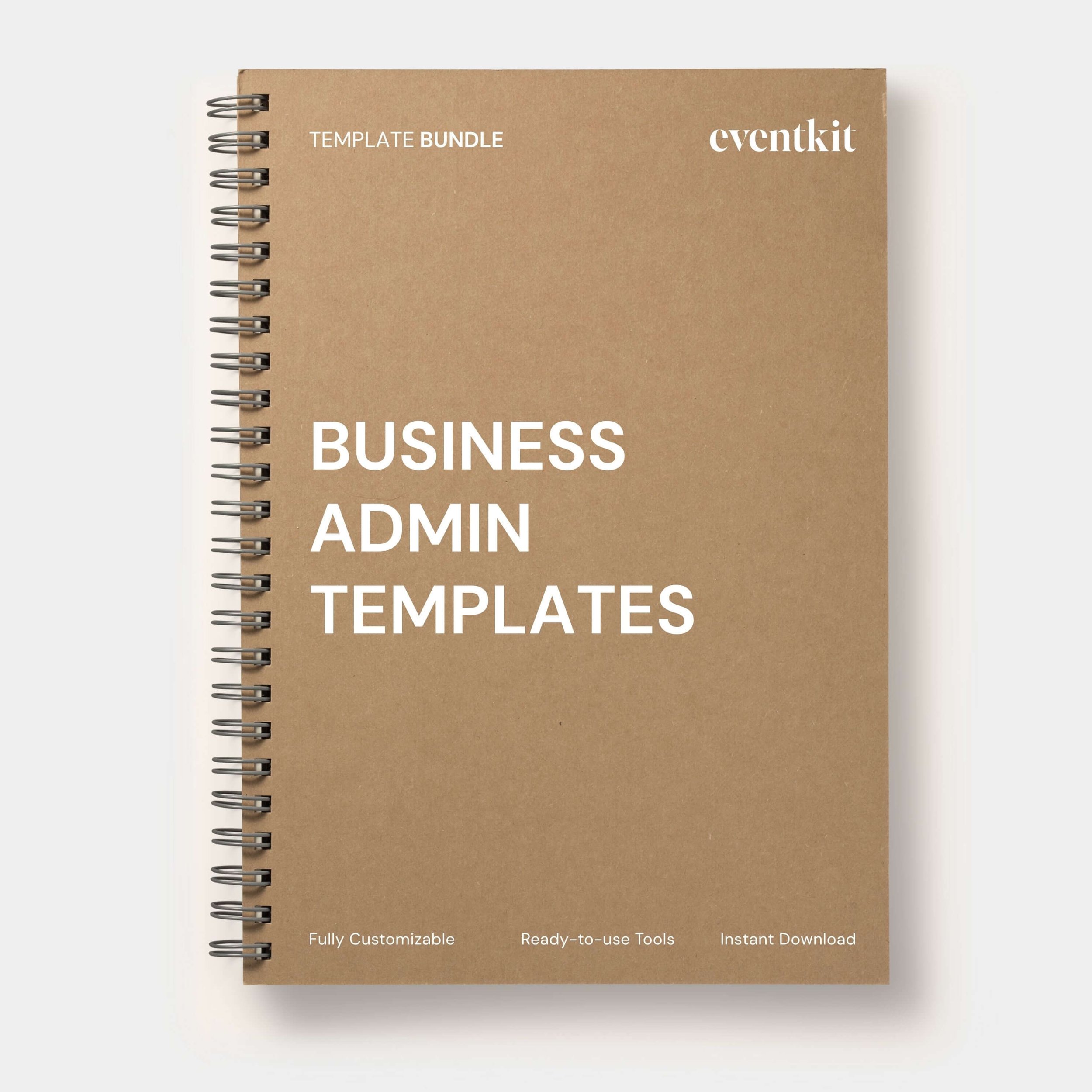 Event Business Admin Template Bundle