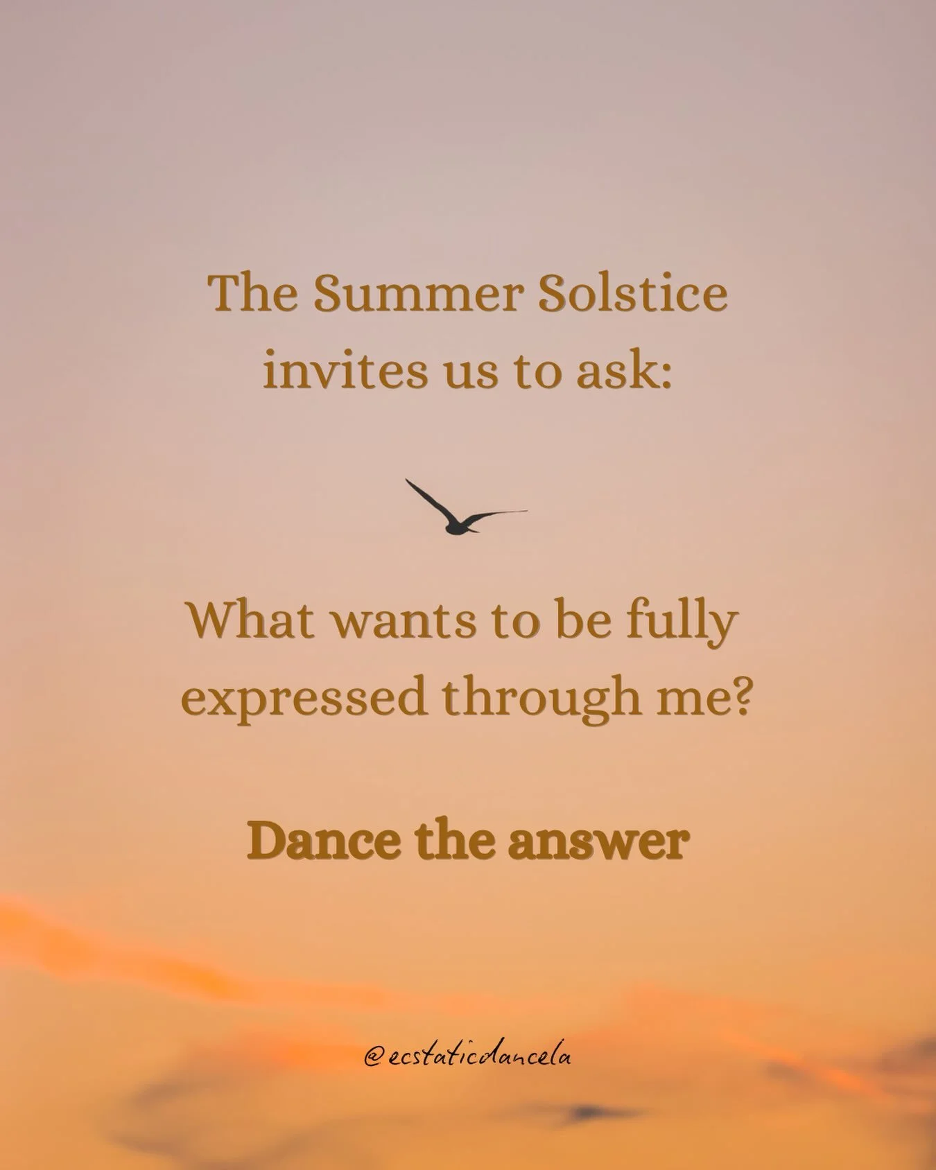 We celebrate the Summer Solstice this Sunday 6/21 ☀️ 

The Summer Solstice is a reminder that life wants to be lived fully. To take up space. To shine. To bloom.
 
It invites us to ask:

What wants to be fully expressed through me?

This Sunday, we&r