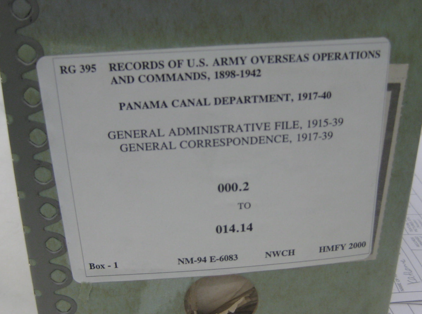 Digitizing a Physical Archive