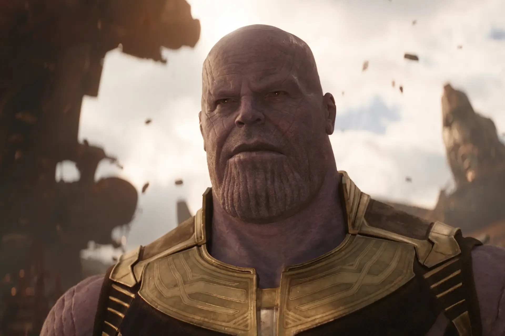 Josh Brolin as Thanos in 'Avengers: Infinity War'