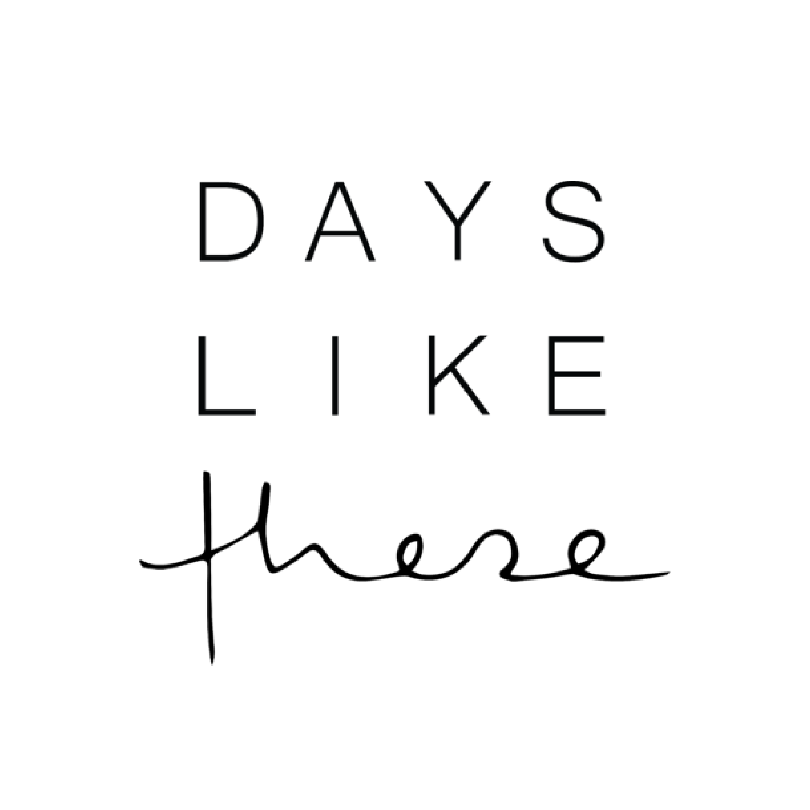 Days like these Events logo