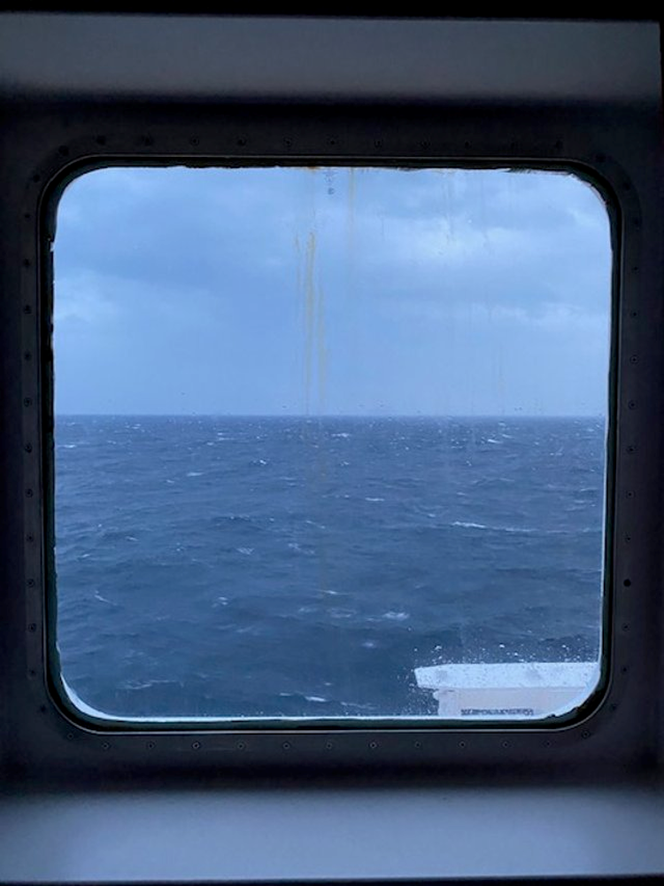 Porthole view